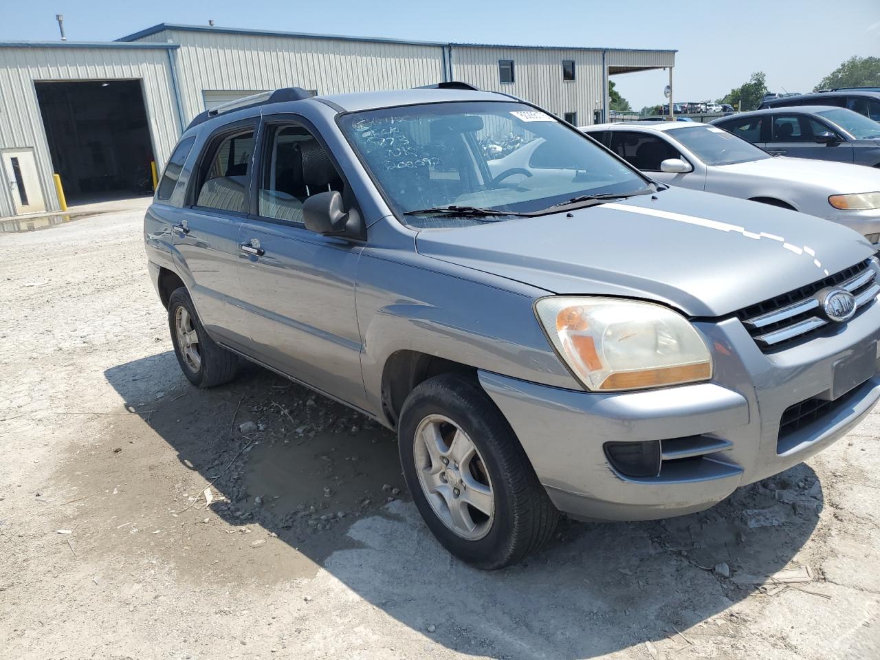 2006 Kia New Sportage Silver vin: KNDJF724467202092