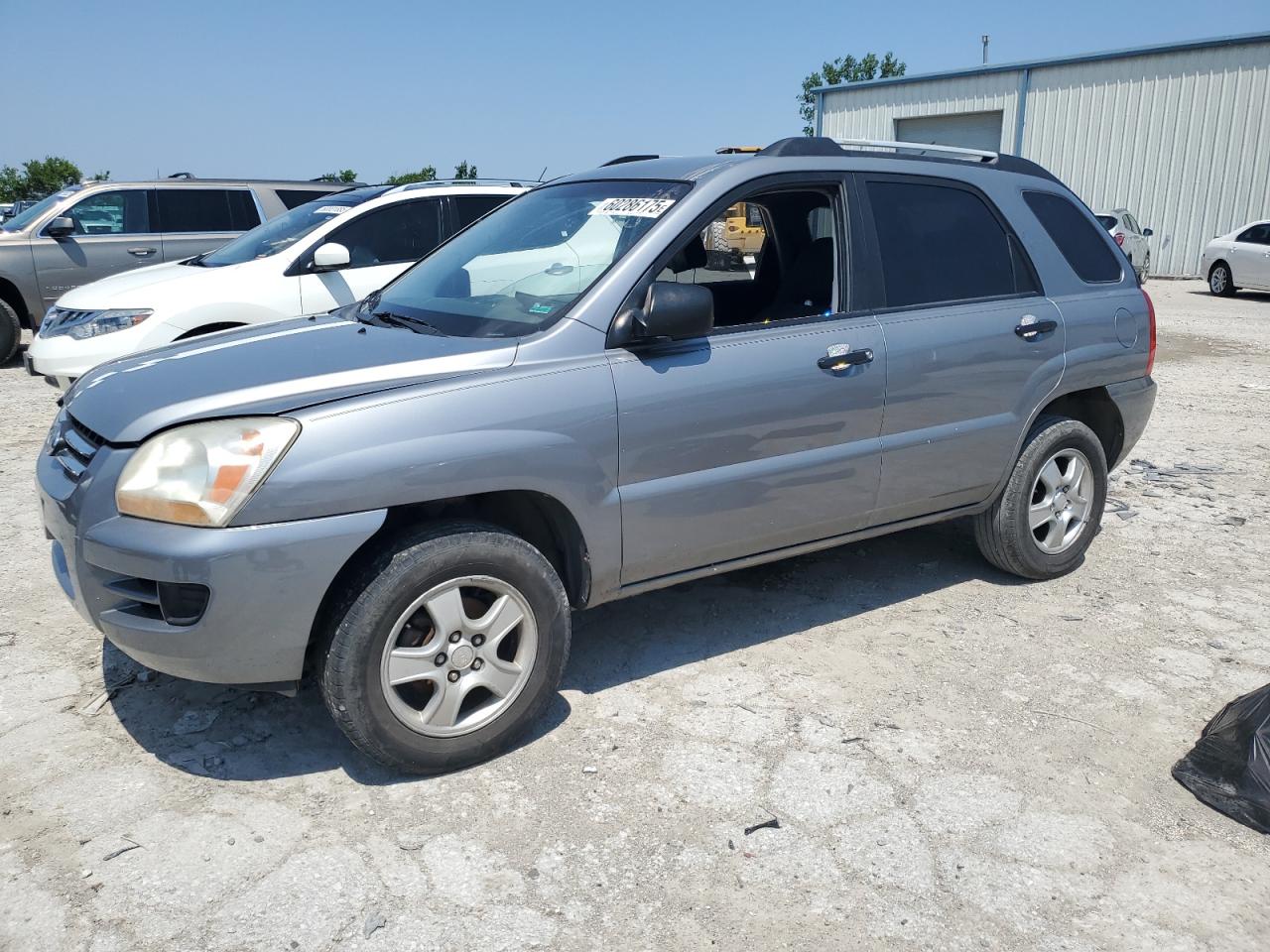 2006 Kia New Sportage Silver vin: KNDJF724467202092