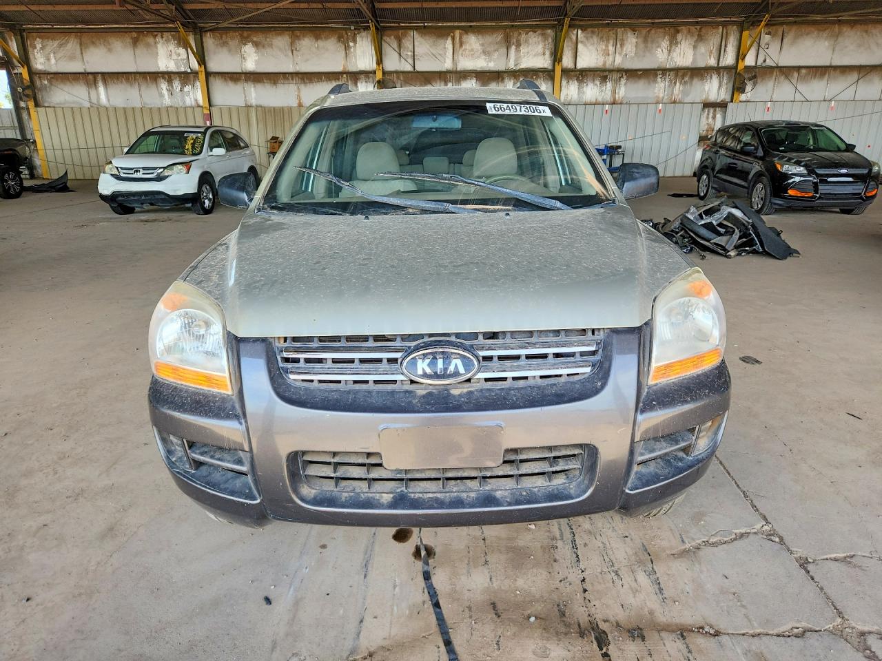 2007 Kia Sportage Lx Серебряный vin: KNDJF724477306485