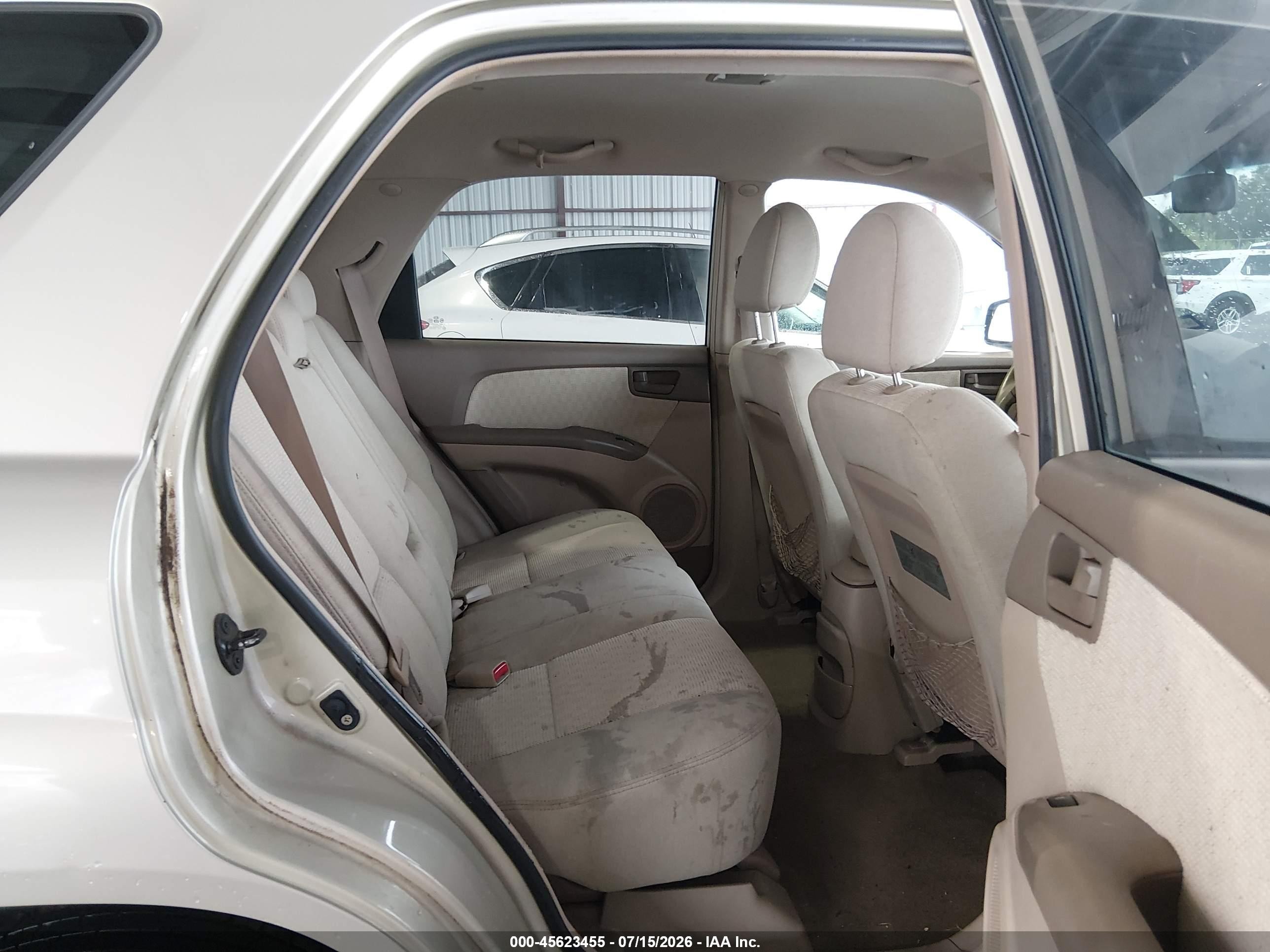 2007 Kia Sportage Lx Tan vin: KNDJF724477398715