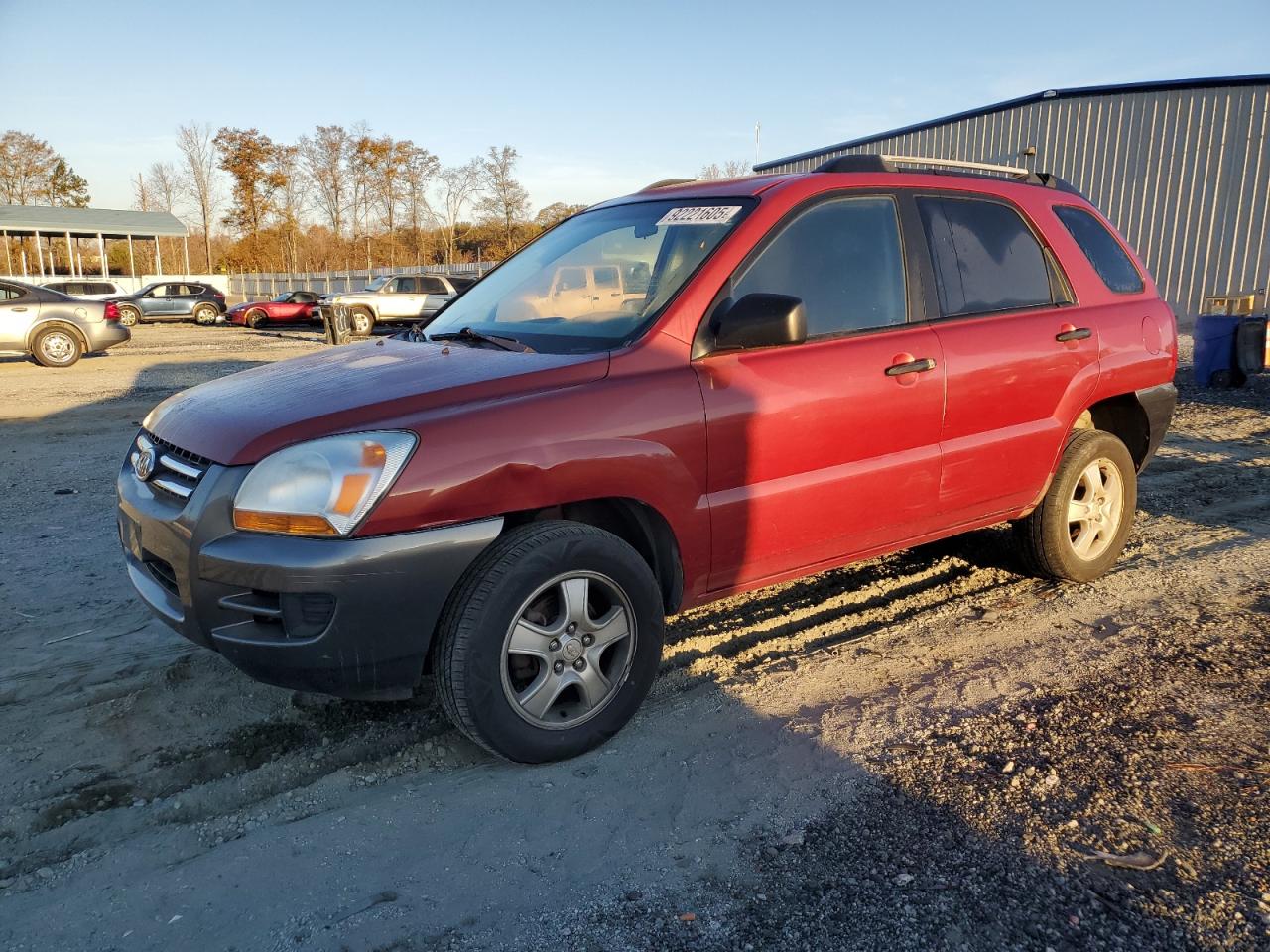2005 Kia New Sportage Two Tone vin: KNDJF724557044456