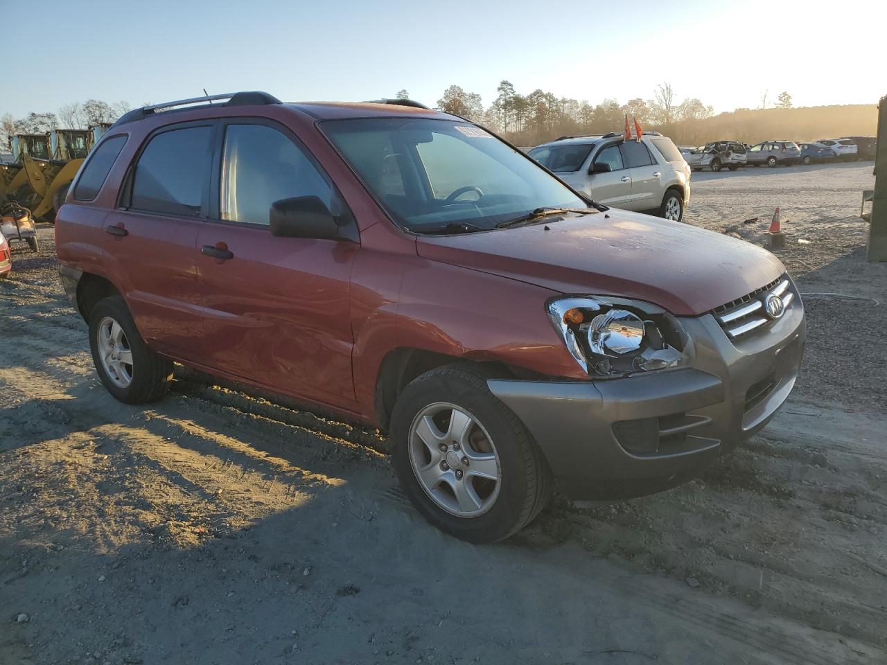 2005 Kia New Sportage Two Tone vin: KNDJF724557044456