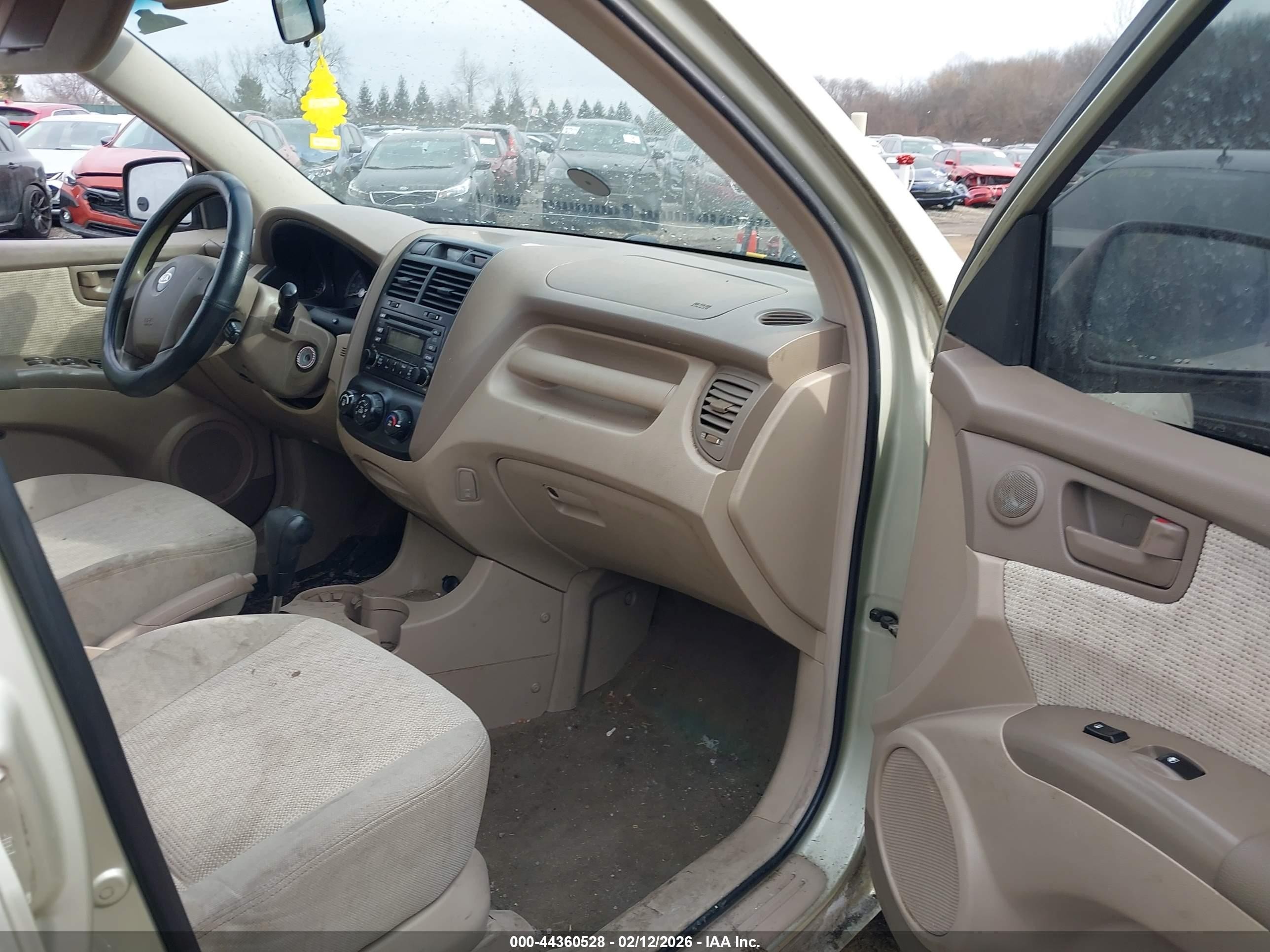2007 Kia Sportage Lx Gold vin: KNDJF724577306012