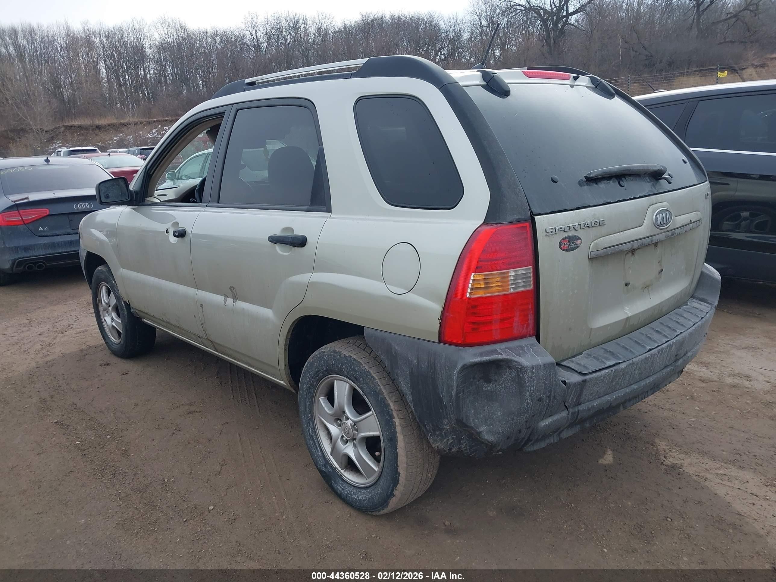 2007 Kia Sportage Lx Gold vin: KNDJF724577306012