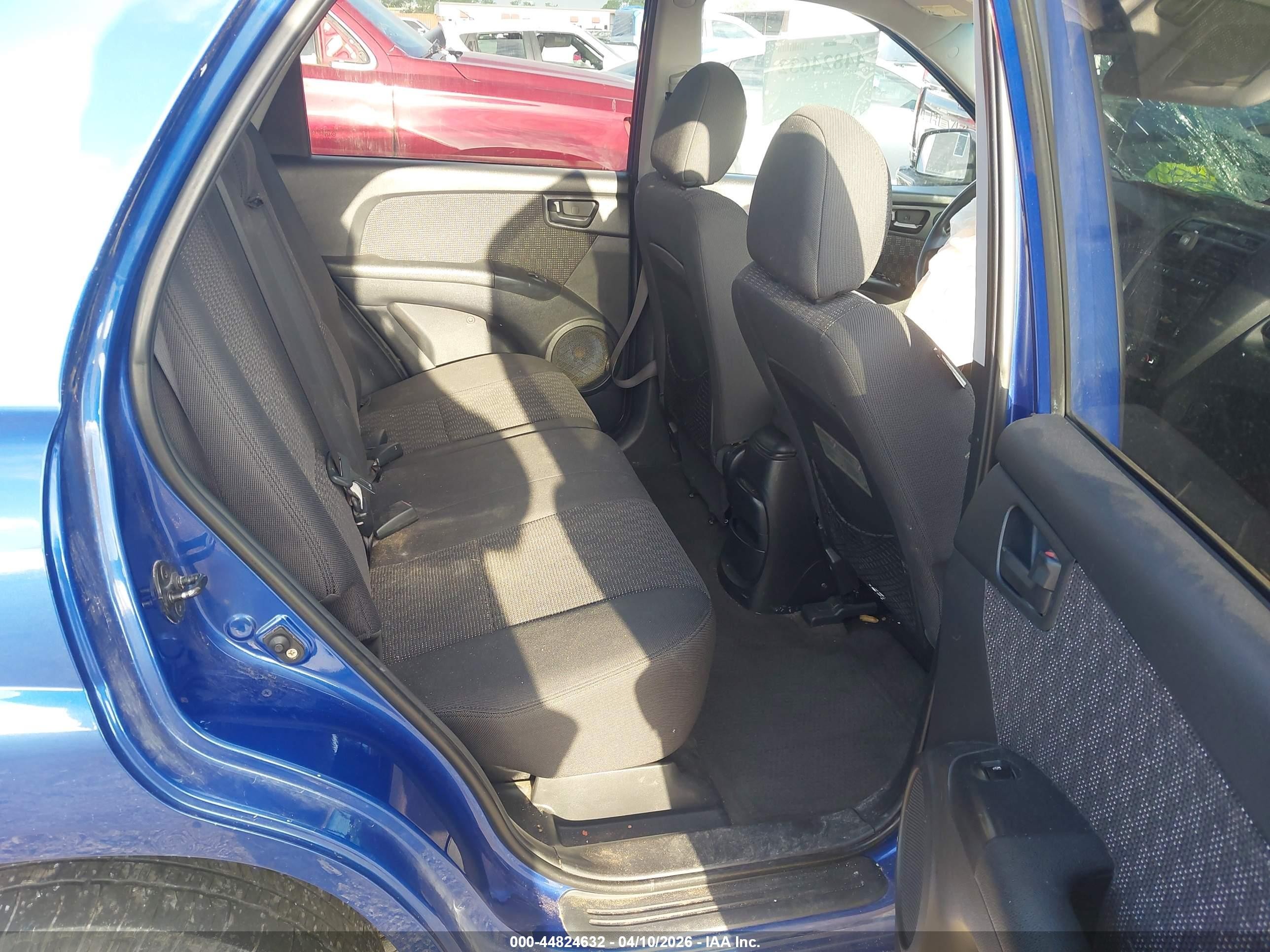 2007 Kia Sportage Lx Blue vin: KNDJF724677322686