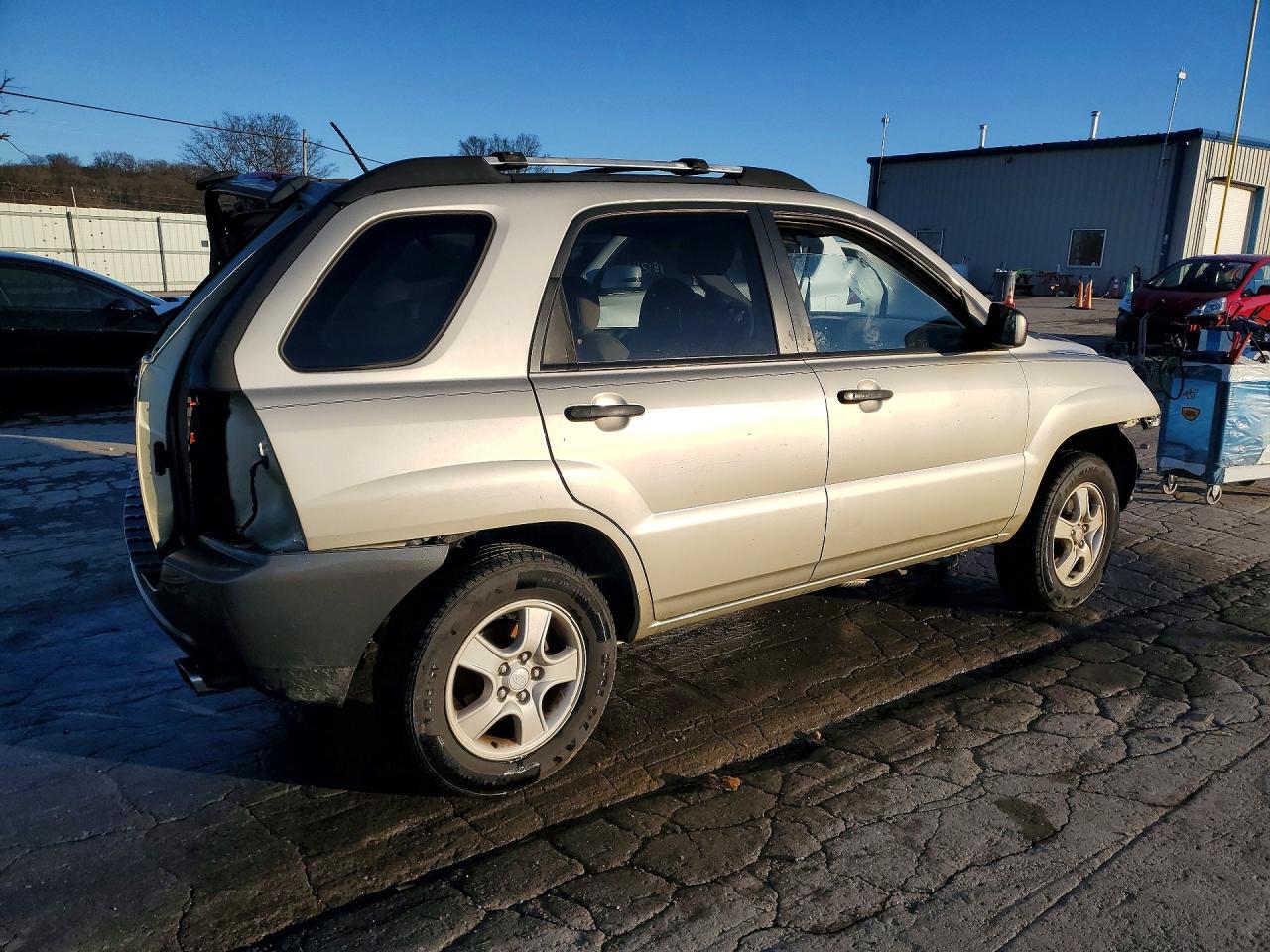 2007 Kia Sportage Lx Silver vin: KNDJF724677426420