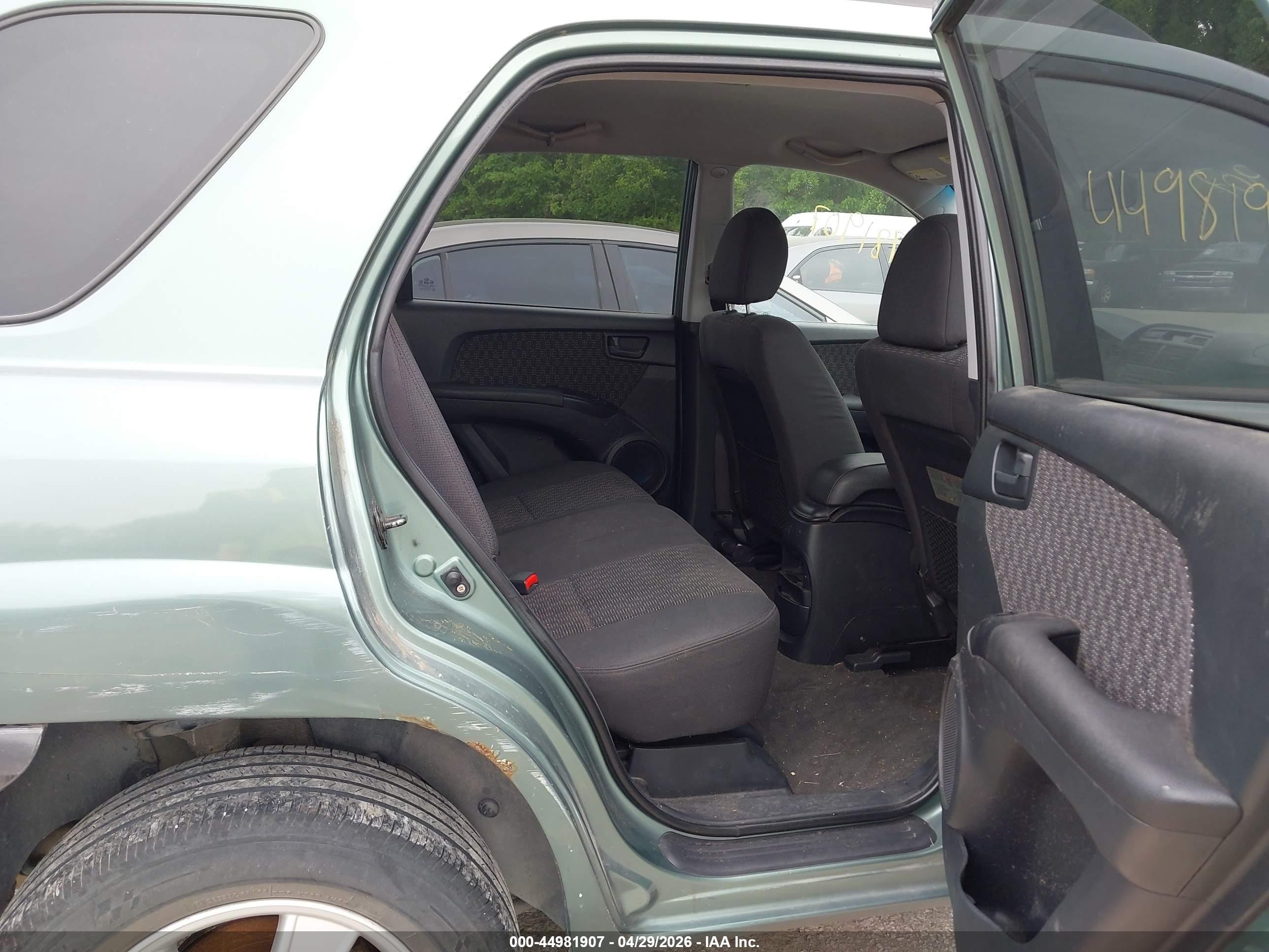 2007 Kia Sportage Lx Green vin: KNDJF724677433481