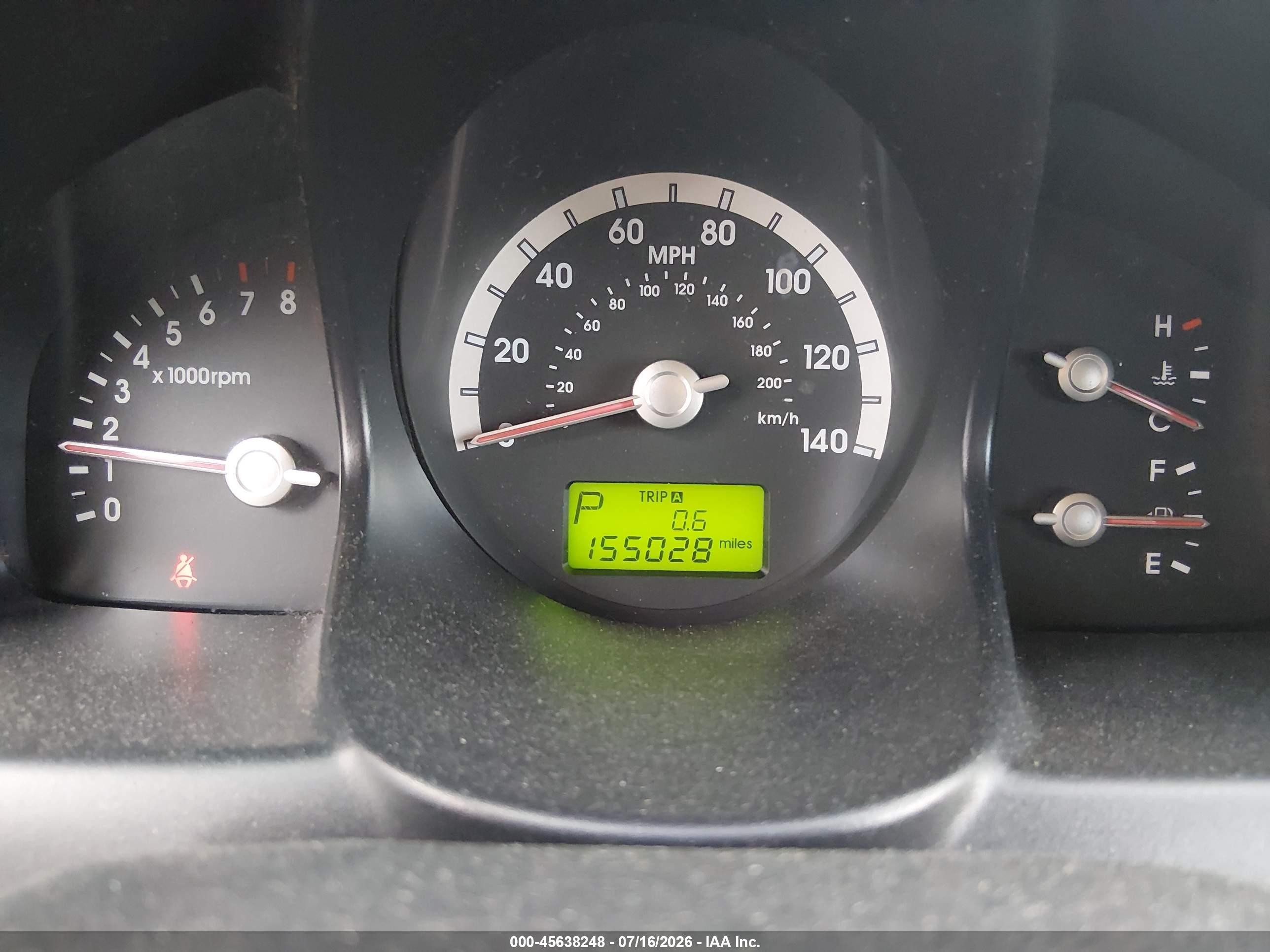 2007 Kia Sportage Lx Green vin: KNDJF724677445792