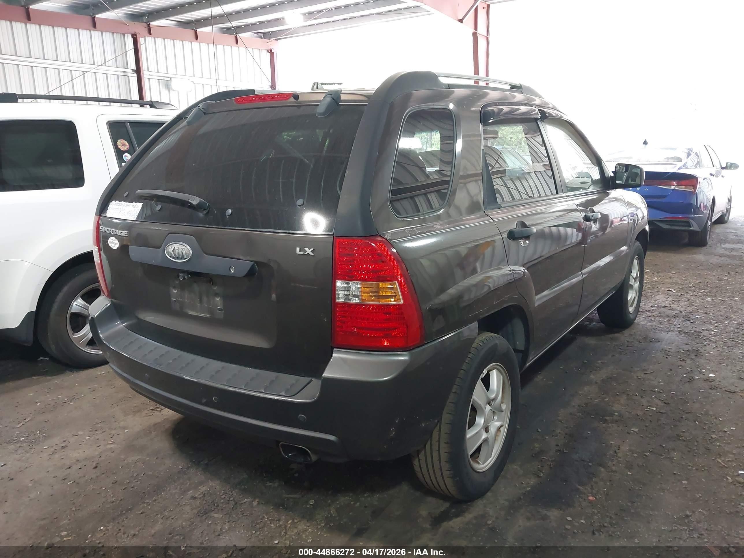 2006 Kia Sportage Lx Brown vin: KNDJF724767180489