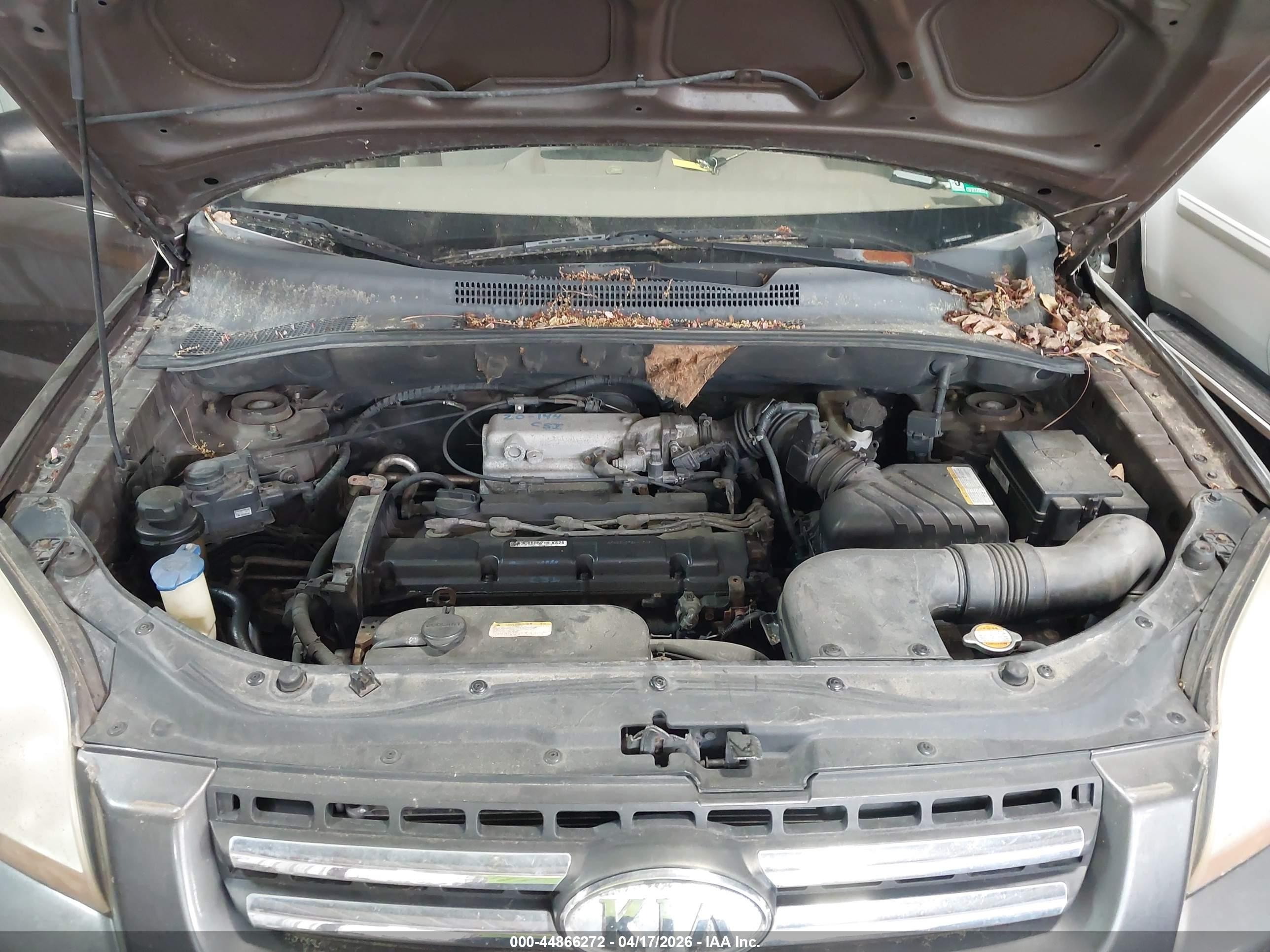 2006 Kia Sportage Lx Brown vin: KNDJF724767180489