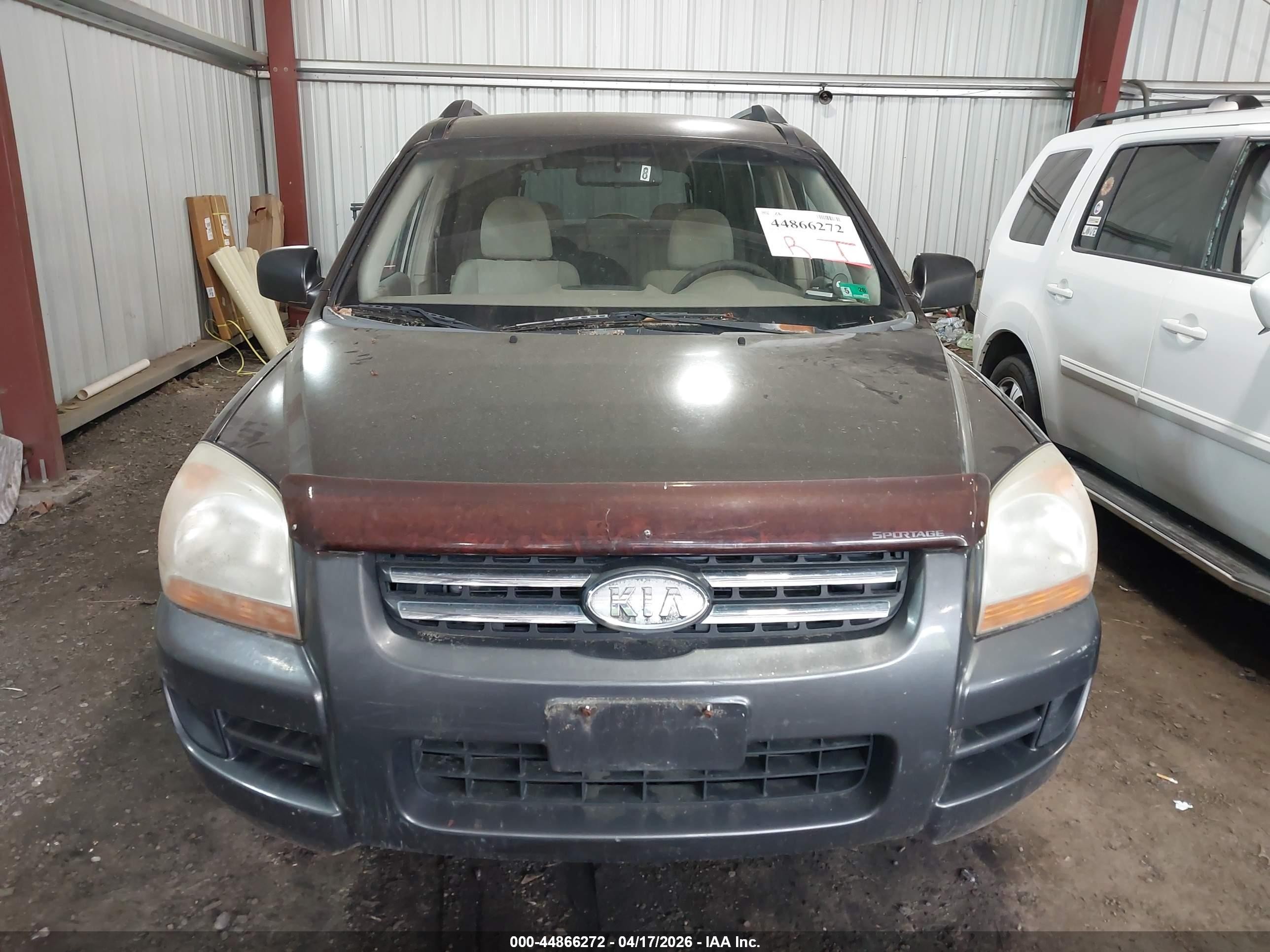 2006 Kia Sportage Lx Brown vin: KNDJF724767180489