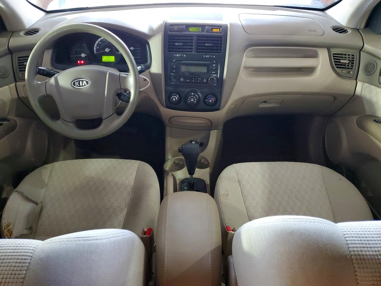 2007 Kia Sportage Lx Maroon vin: KNDJF724777380578