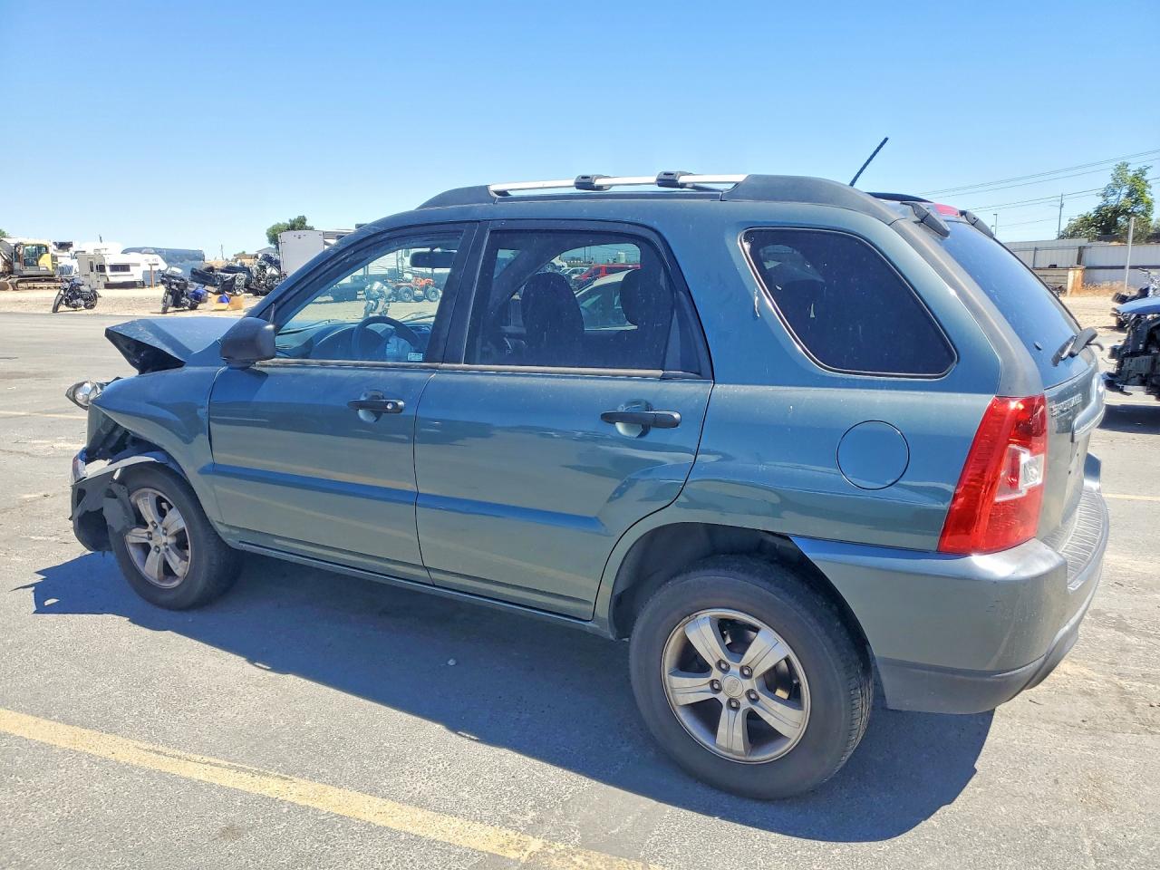 2009 Kia Sportage Lx Teal vin: KNDJF724797592447