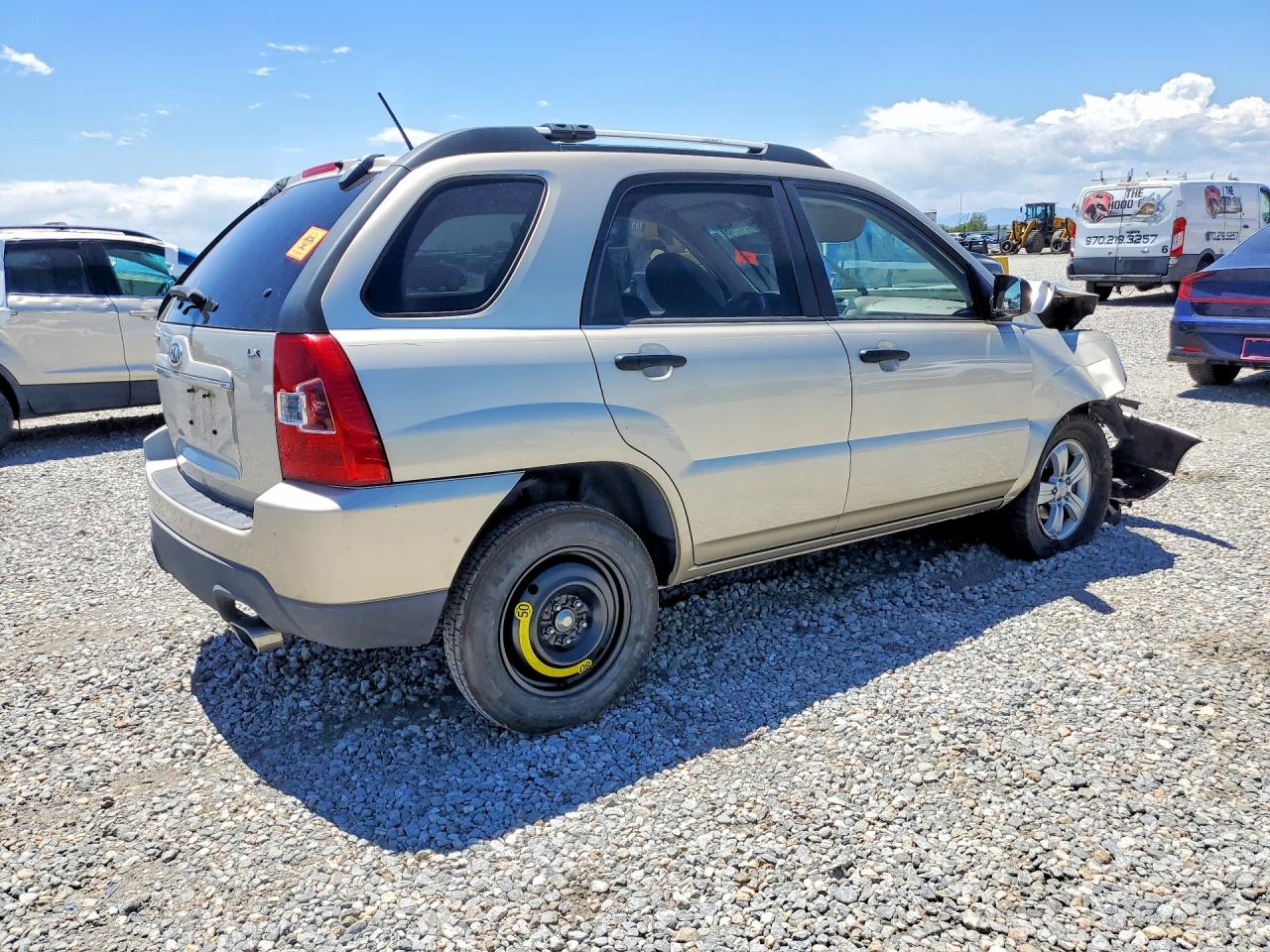 2009 Kia Sportage Lx Gold vin: KNDJF724797634888