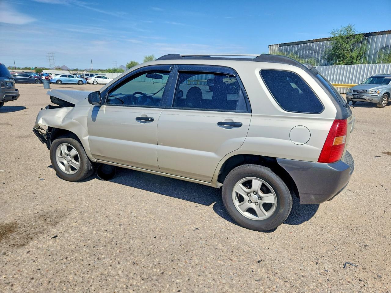 2008 Kia Sportage Lx Tan vin: KNDJF724887464099