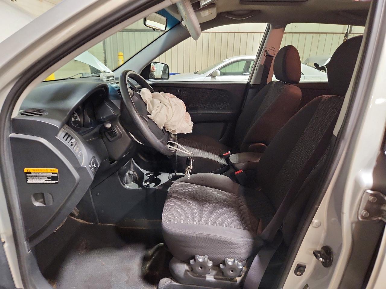 2008 Kia Sportage Lx Silver vin: KNDJF724887474342