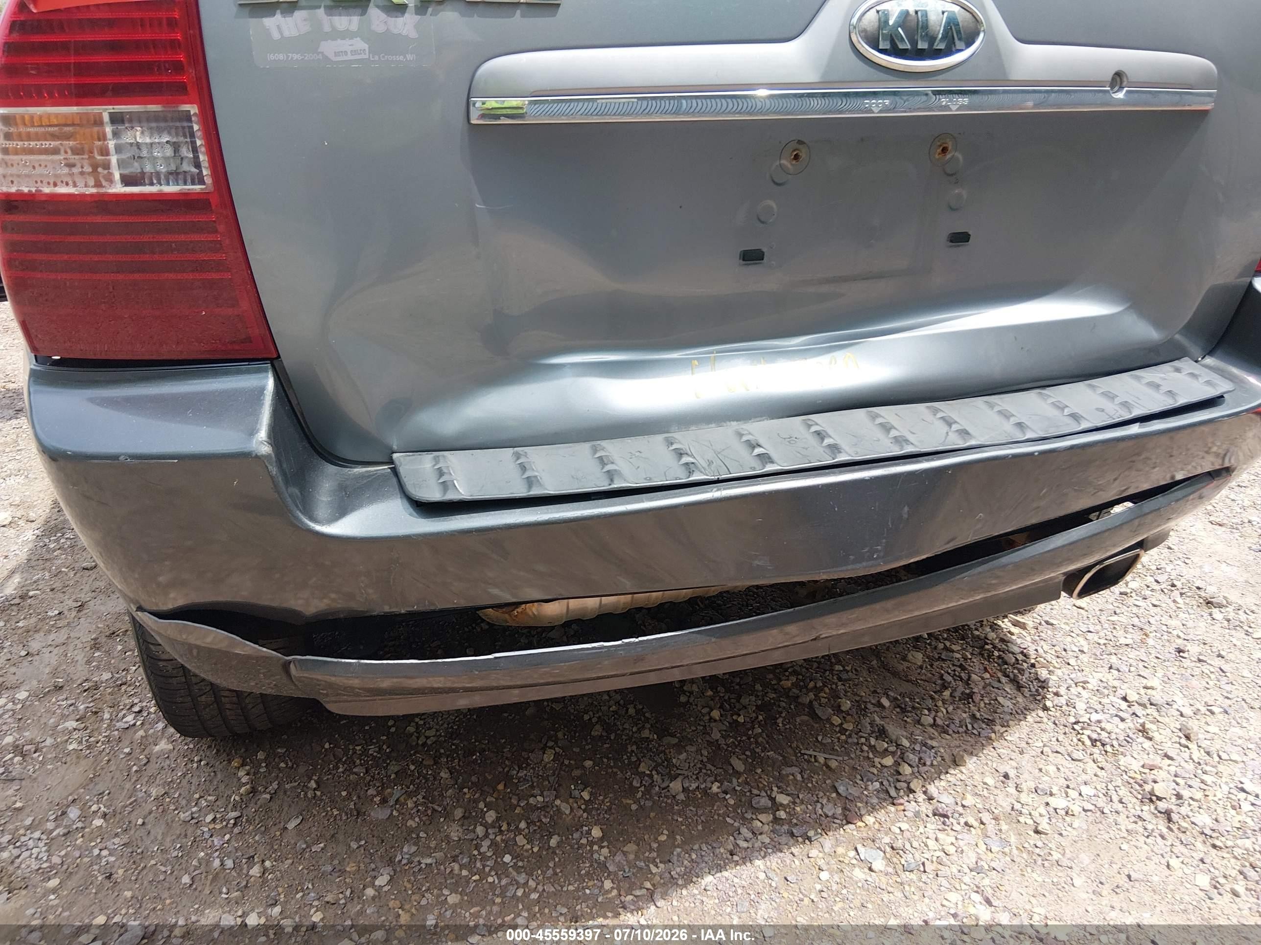 2008 Kia Sportage Lx Silver vin: KNDJF724887483445