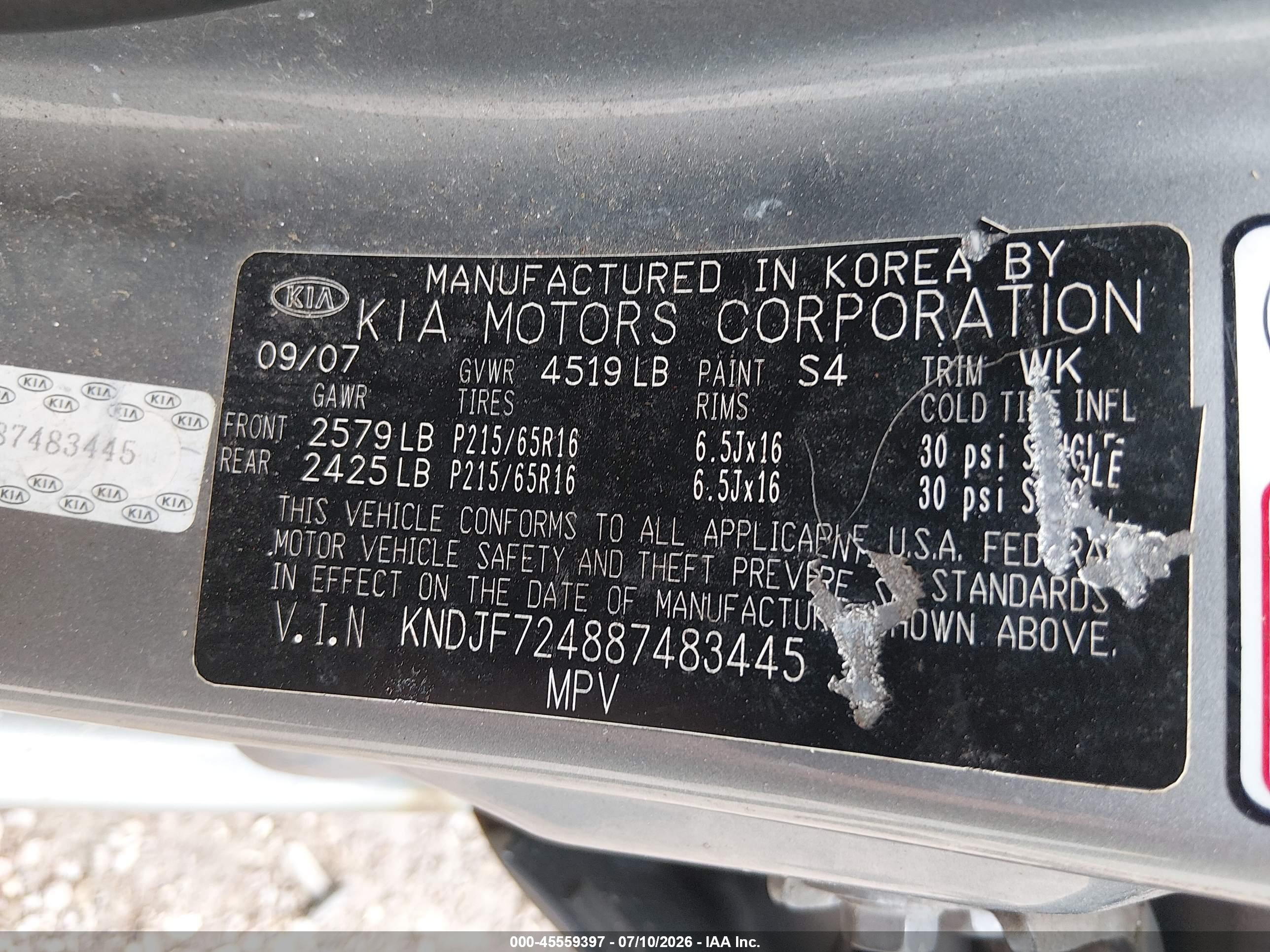 2008 Kia Sportage Lx Silver vin: KNDJF724887483445