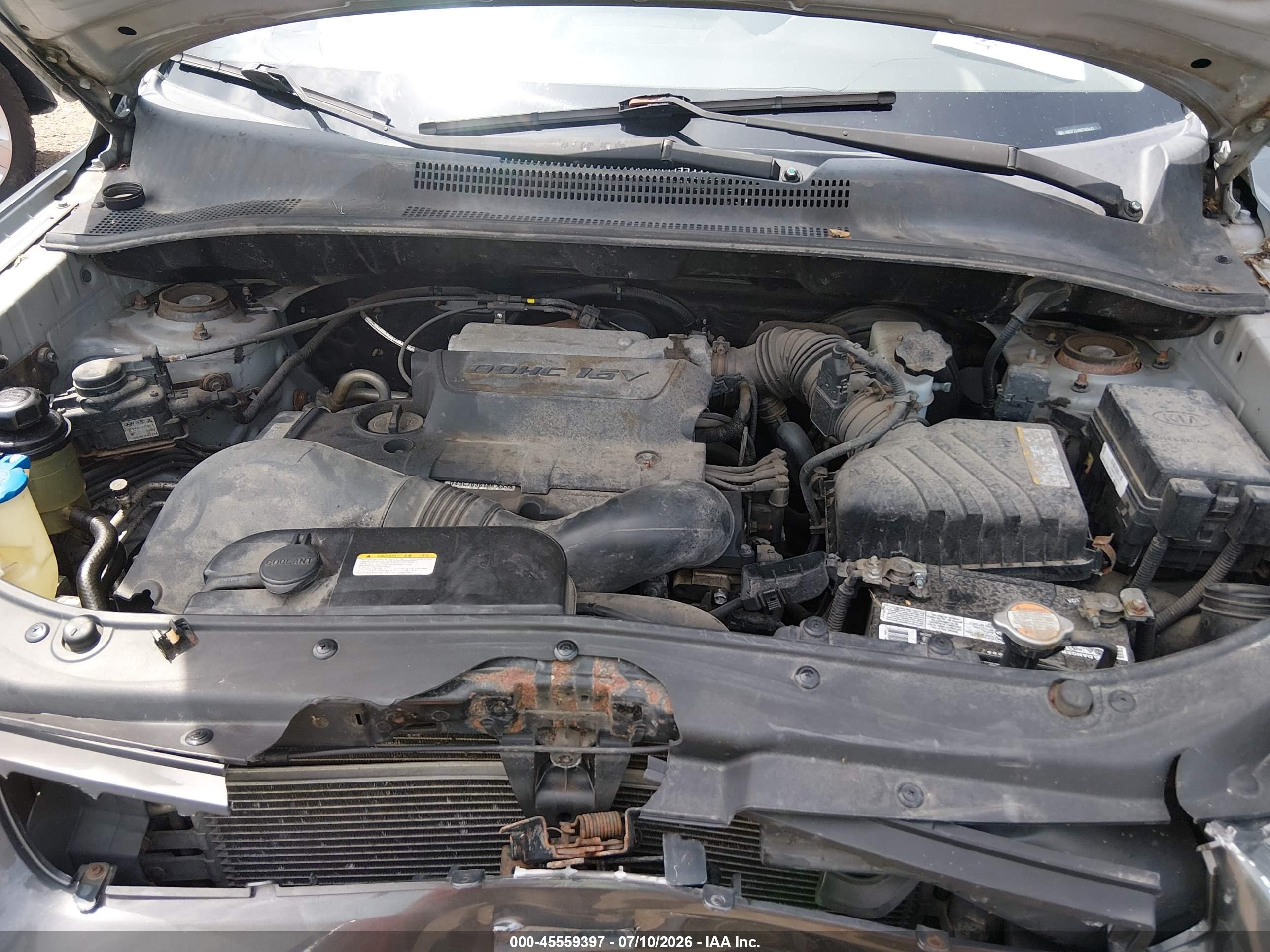 2008 Kia Sportage Lx Silver vin: KNDJF724887483445