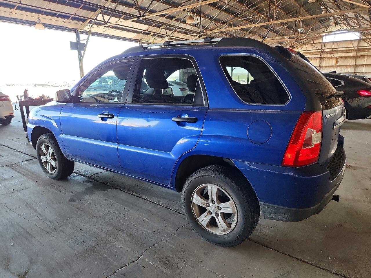 2009 Kia Sportage Lx Blue vin: KNDJF724897572577