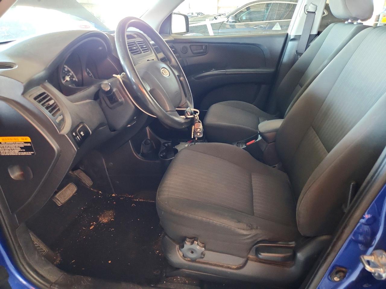 2009 Kia Sportage Lx Blue vin: KNDJF724897572577