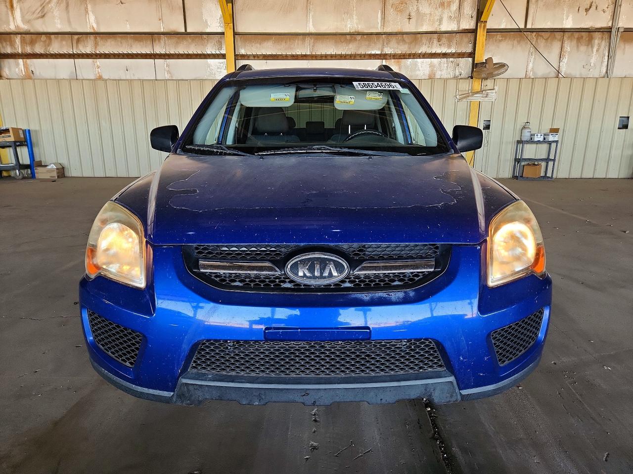 2009 Kia Sportage Lx Blue vin: KNDJF724897572577