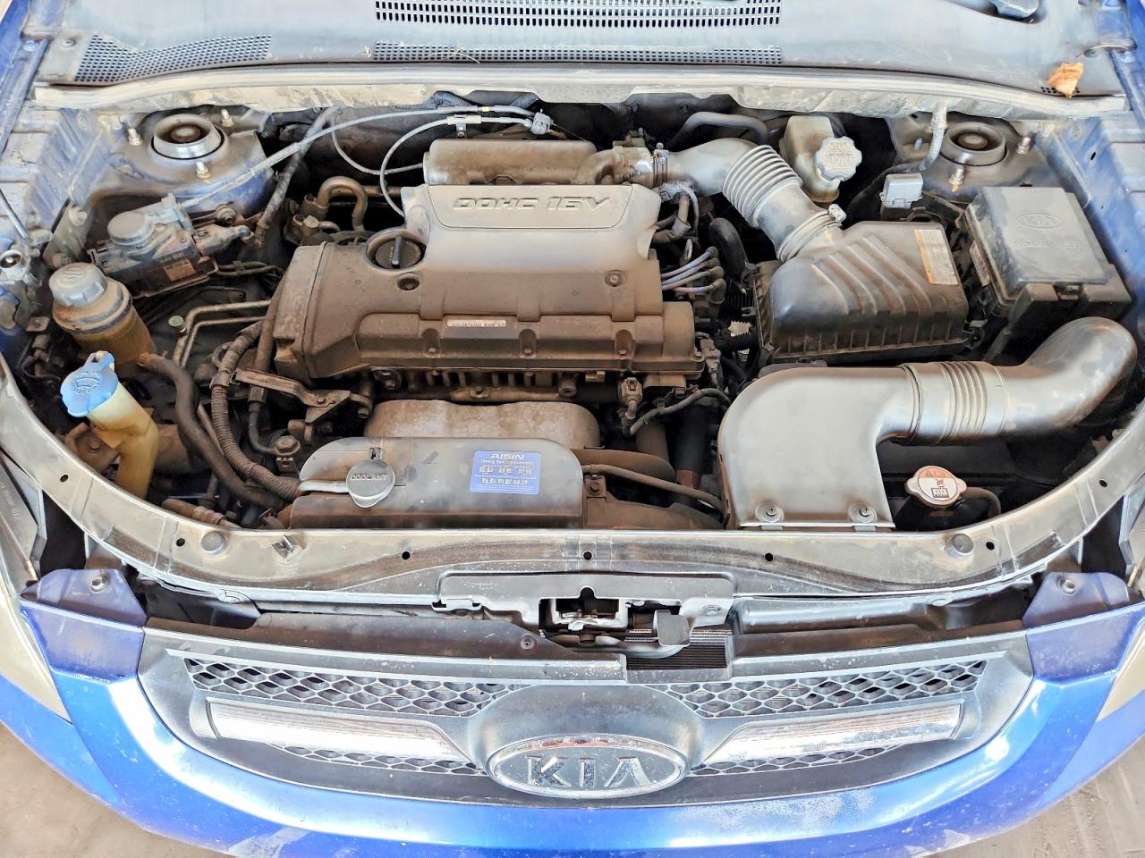 2009 Kia Sportage Lx Blue vin: KNDJF724897572577