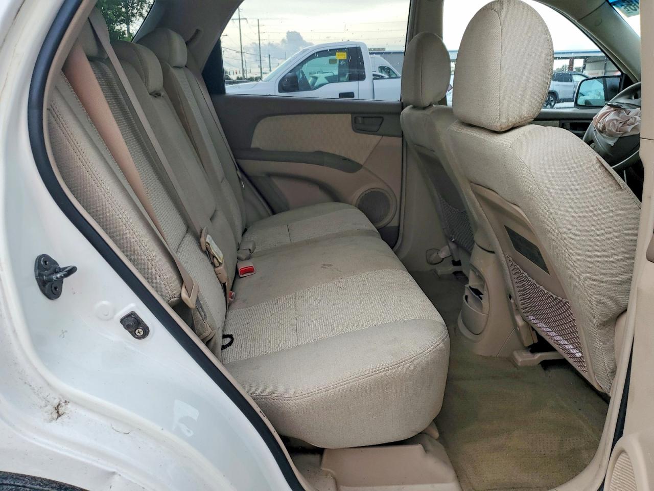 2007 Kia Sportage Lx White vin: KNDJF724977341314