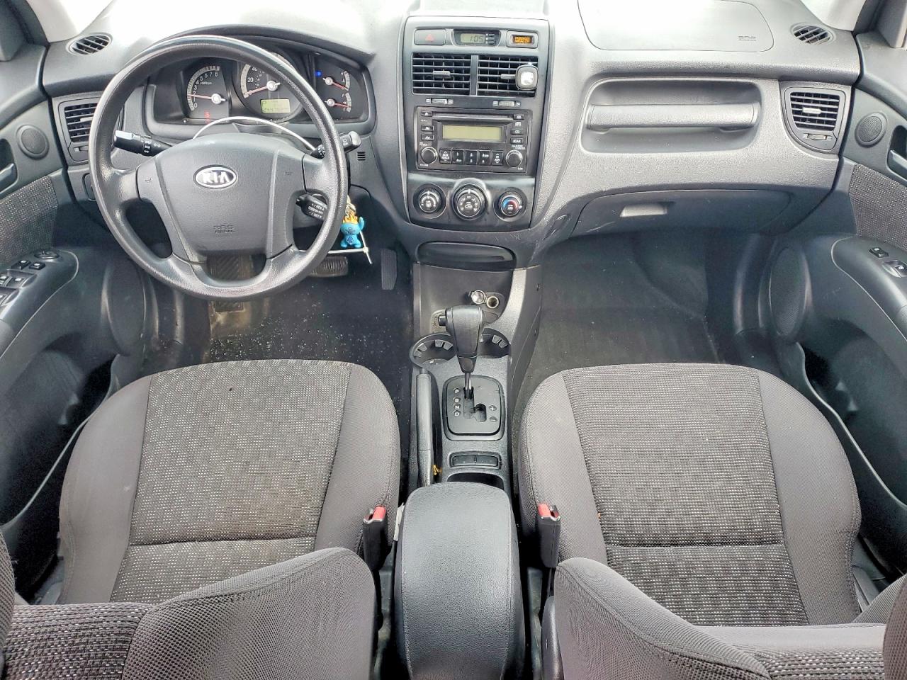 2008 Kia Sportage Lx Red vin: KNDJF724987496057