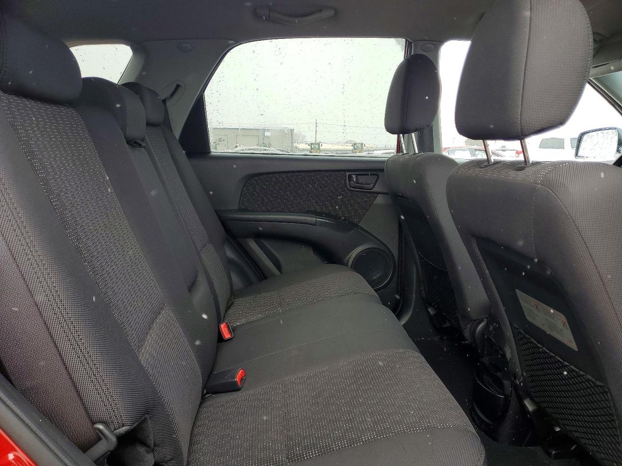 2008 Kia Sportage Lx Red vin: KNDJF724987496057