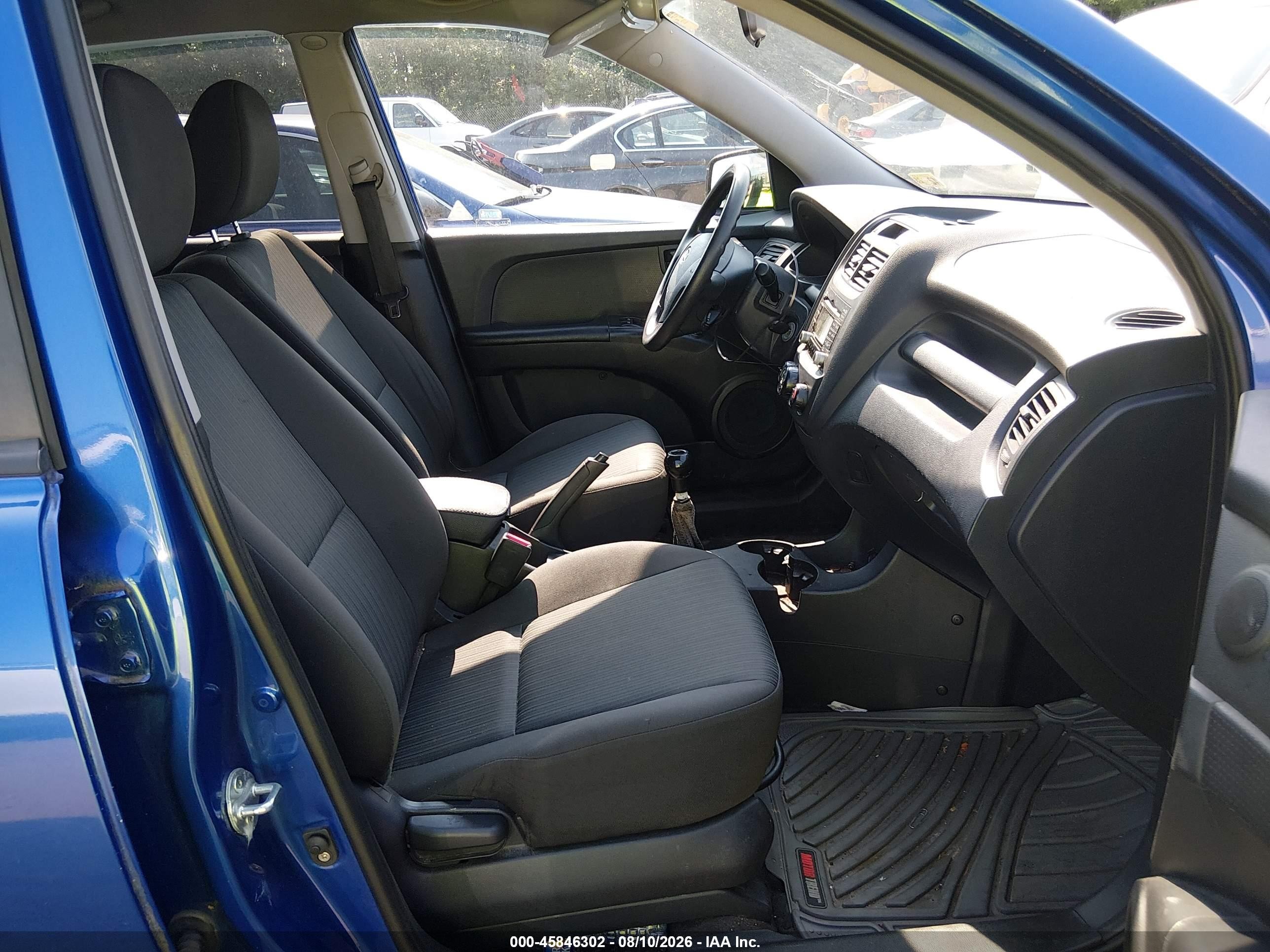 2009 Kia Sportage Lx Blue vin: KNDJF724997559711