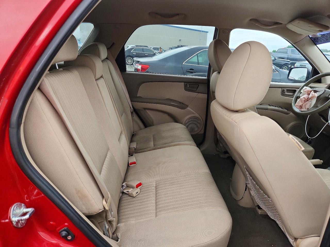 2009 Kia Sportage Lx Red vin: KNDJF724997573091