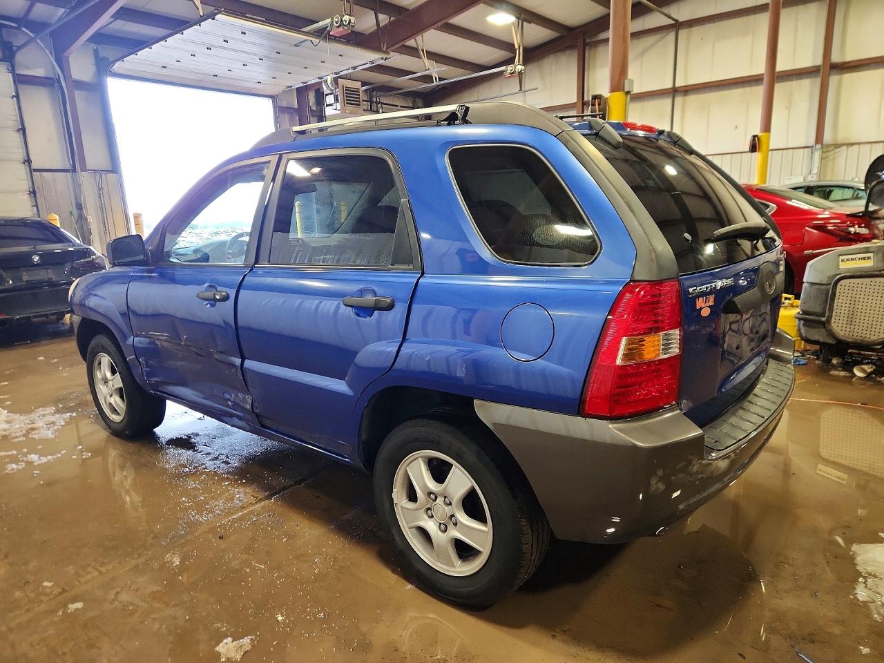 2005 Kia Sportage Lx Blue vin: KNDJF724X57048521