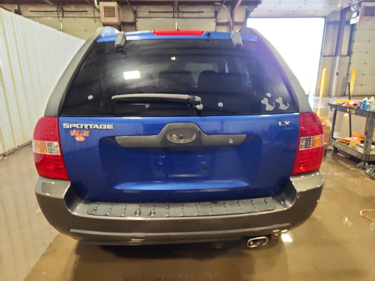 2005 Kia Sportage Lx Blue vin: KNDJF724X57048521