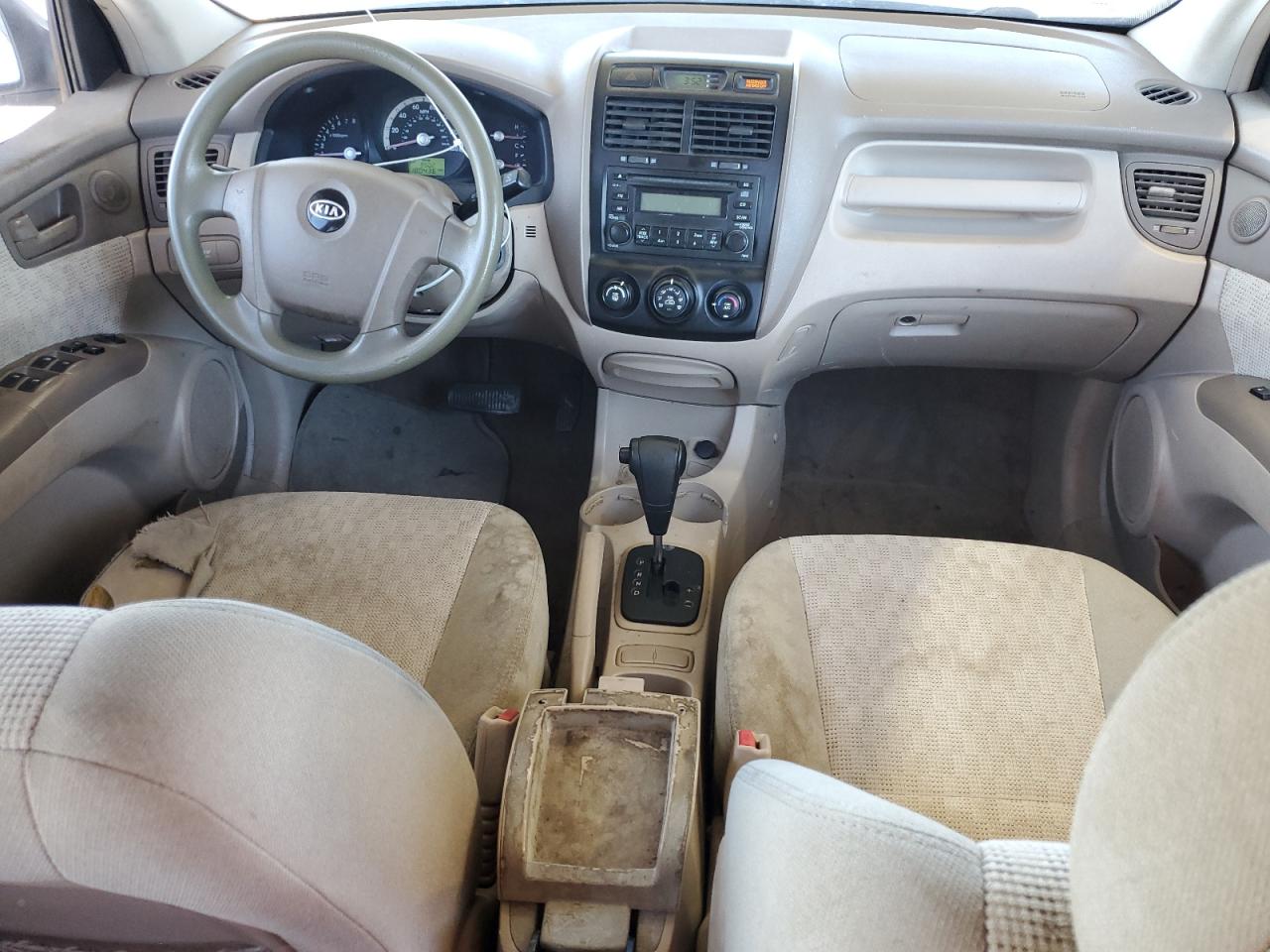 2005 Kia New Sportage Белый vin: KNDJF724X57085181