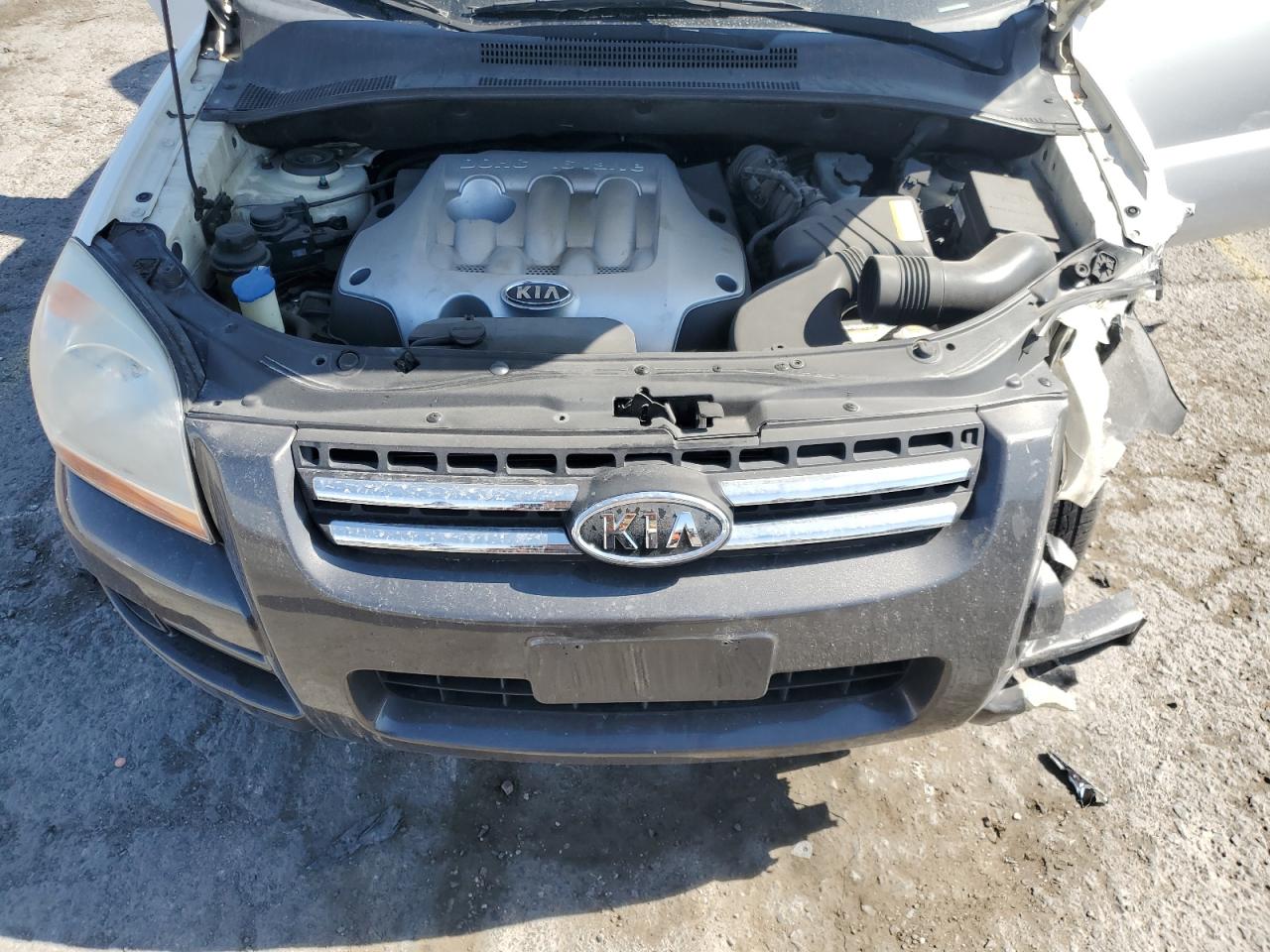 2006 Kia New Sportage Белый vin: KNDJF724X67161841