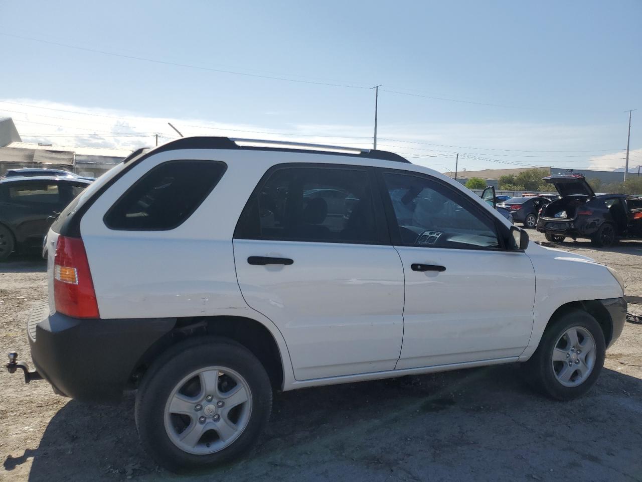 2006 Kia New Sportage Белый vin: KNDJF724X67161841