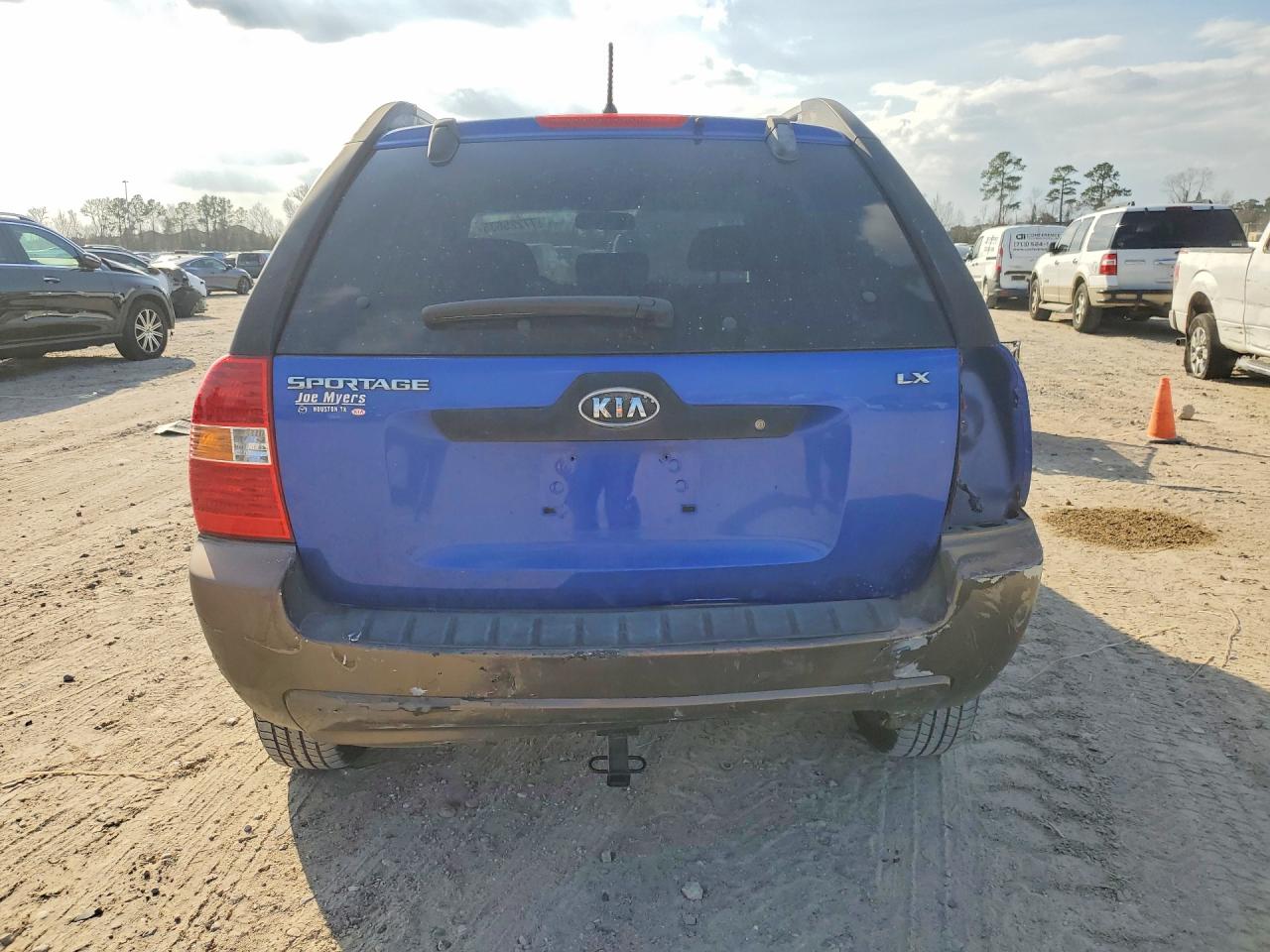 2006 Kia New Sportage Синий vin: KNDJF724X67268677