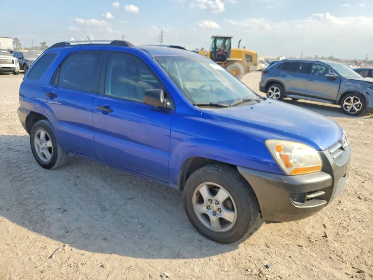 2006 Kia New Sportage Синий vin: KNDJF724X67268677