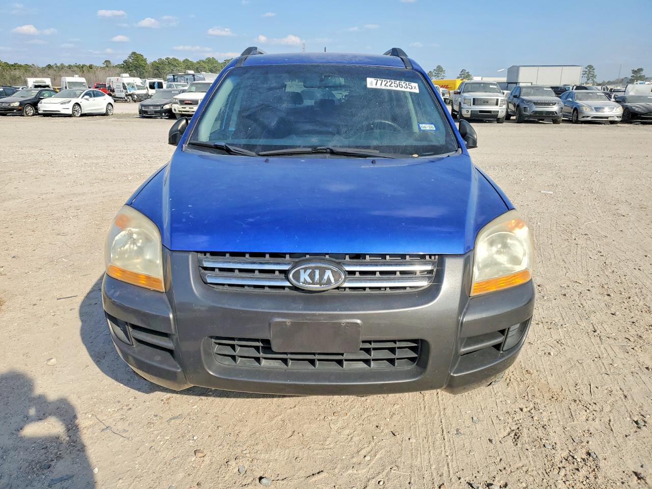2006 Kia New Sportage Синий vin: KNDJF724X67268677