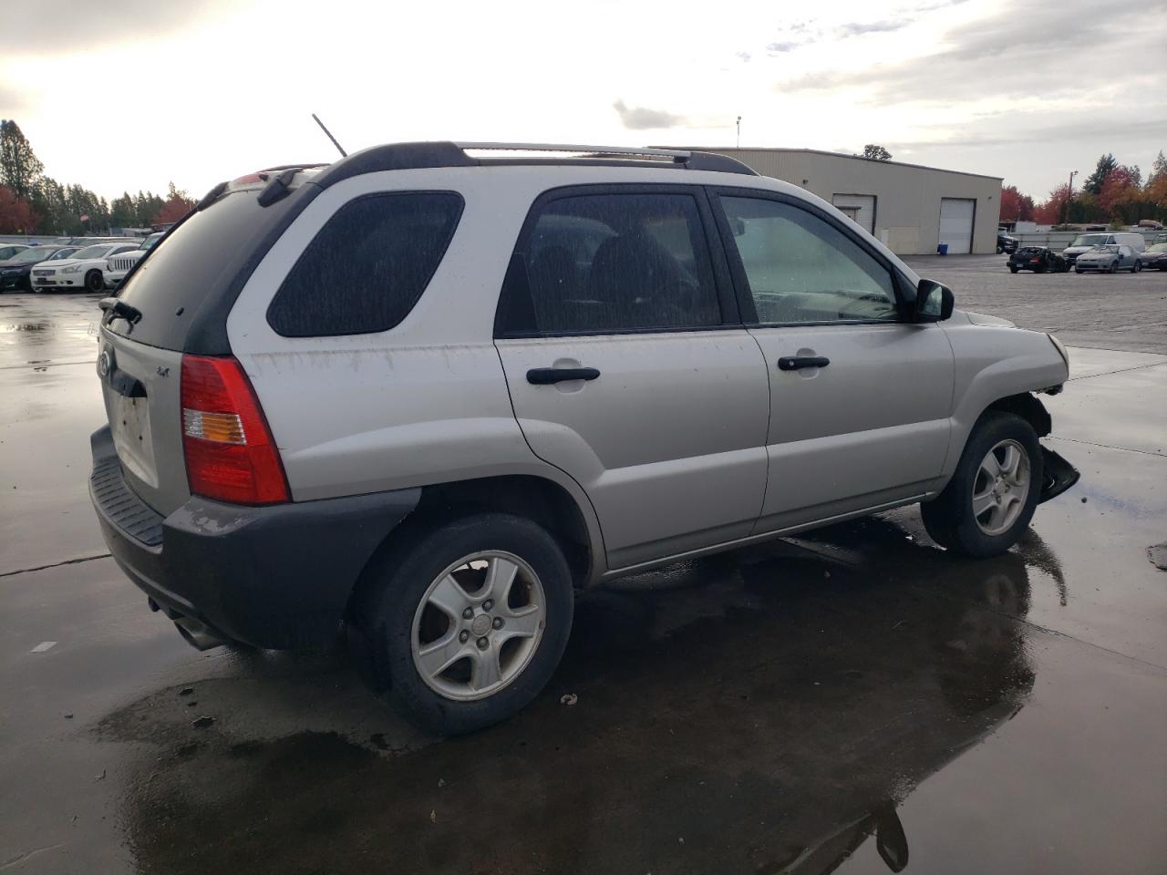 2006 Kia New Sportage Silver vin: KNDJF724X67284927