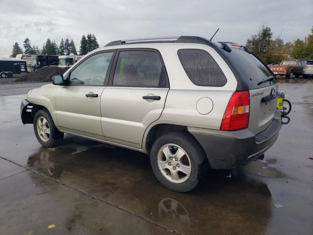 2006 Kia New Sportage Silver vin: KNDJF724X67284927