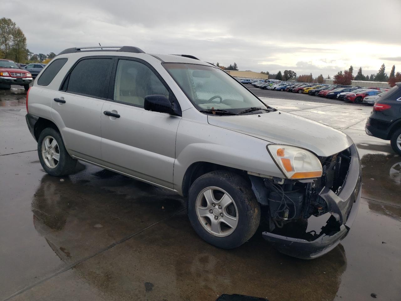 2006 Kia New Sportage Silver vin: KNDJF724X67284927
