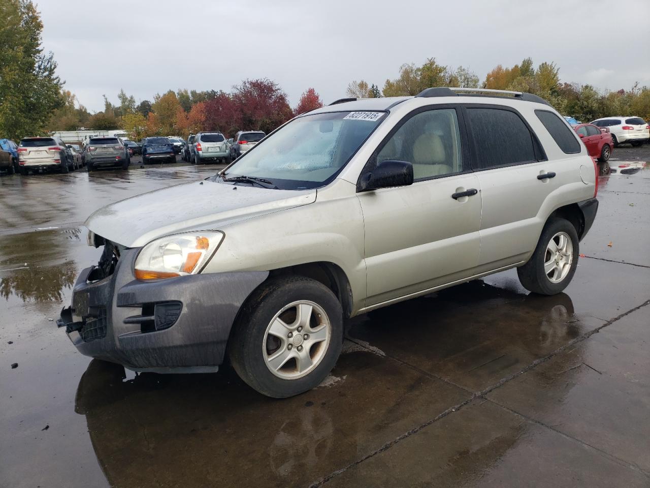 2006 Kia New Sportage Silver vin: KNDJF724X67284927