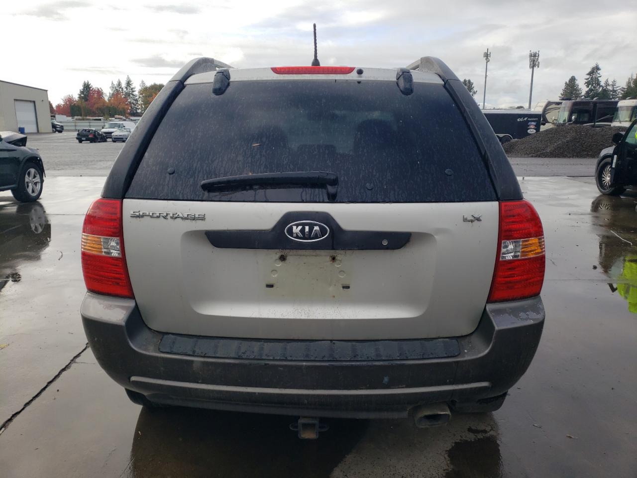 2006 Kia New Sportage Silver vin: KNDJF724X67284927