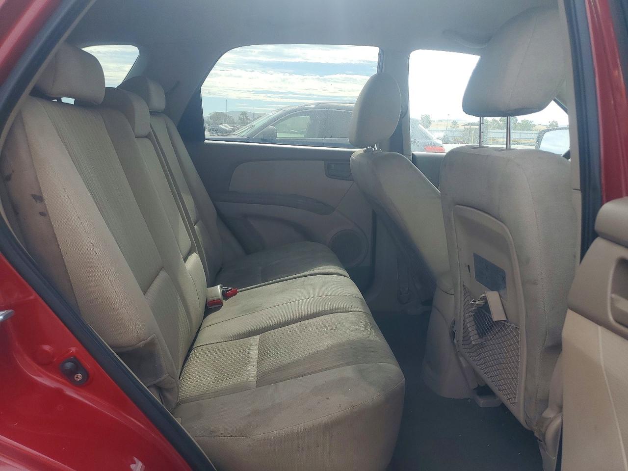 2009 Kia Sportage Lx Red vin: KNDJF724X97558048