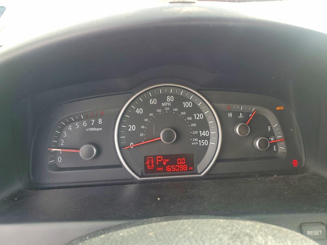 2009 Kia Borrego Lx Orange vin: KNDJH741095026395