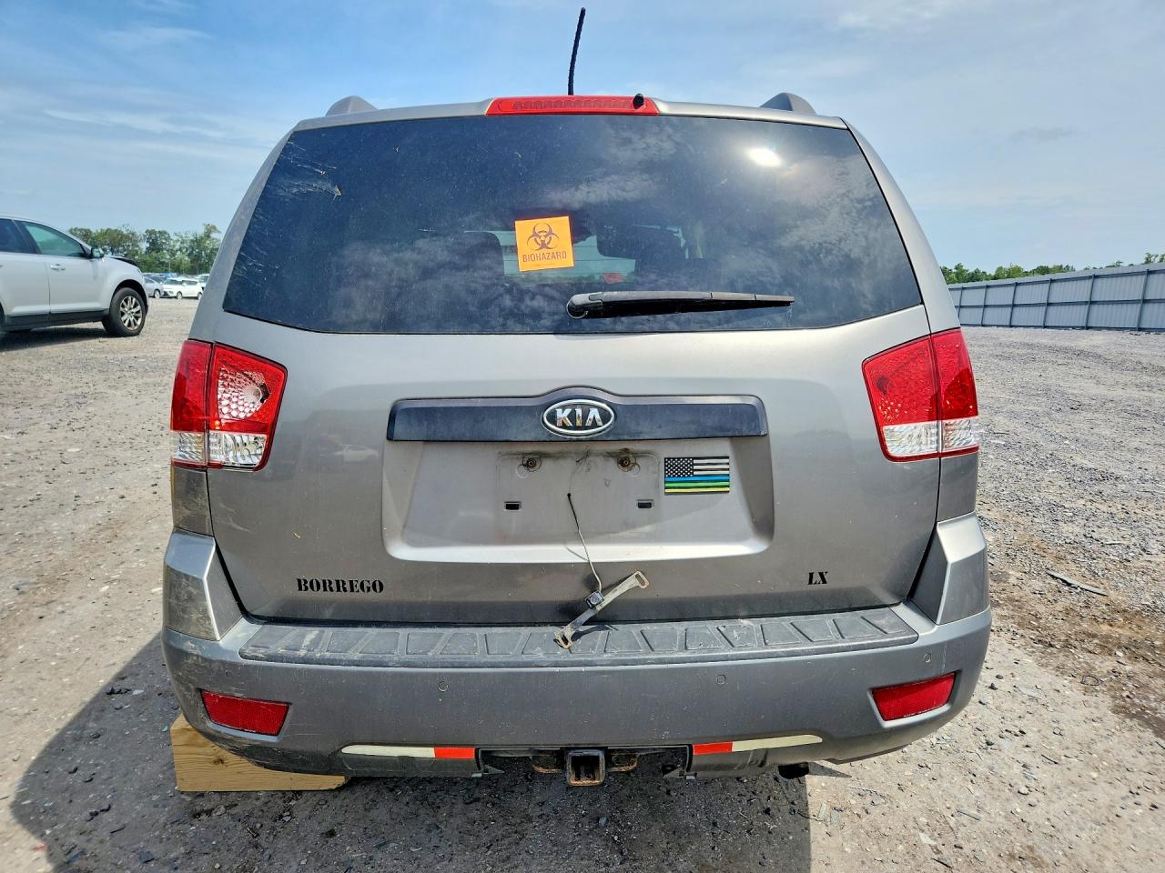 2009 Kia Borrego Lx Серый vin: KNDJH741595027042