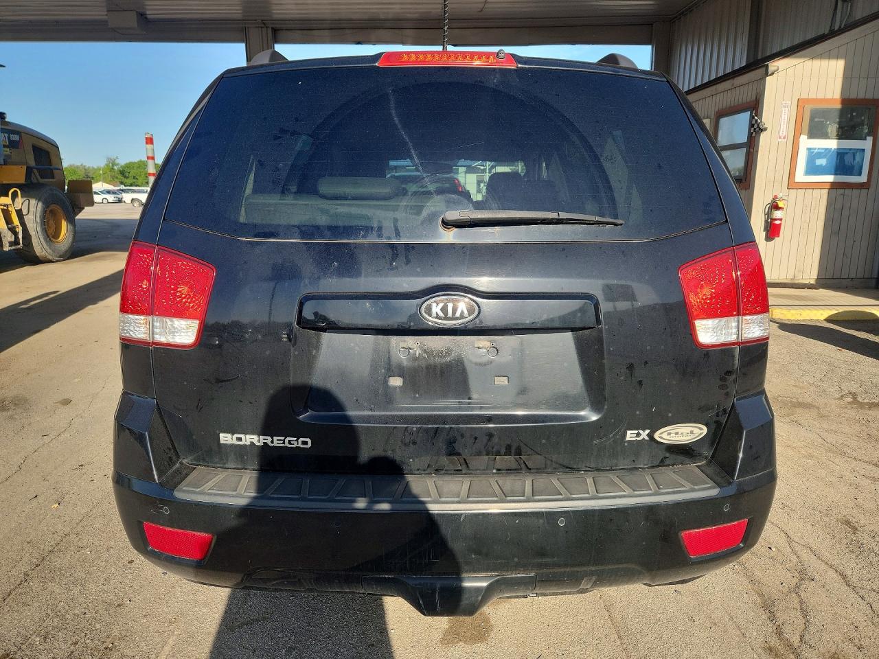 2009 Kia Borrego Lx Черный vin: KNDJH741895037290