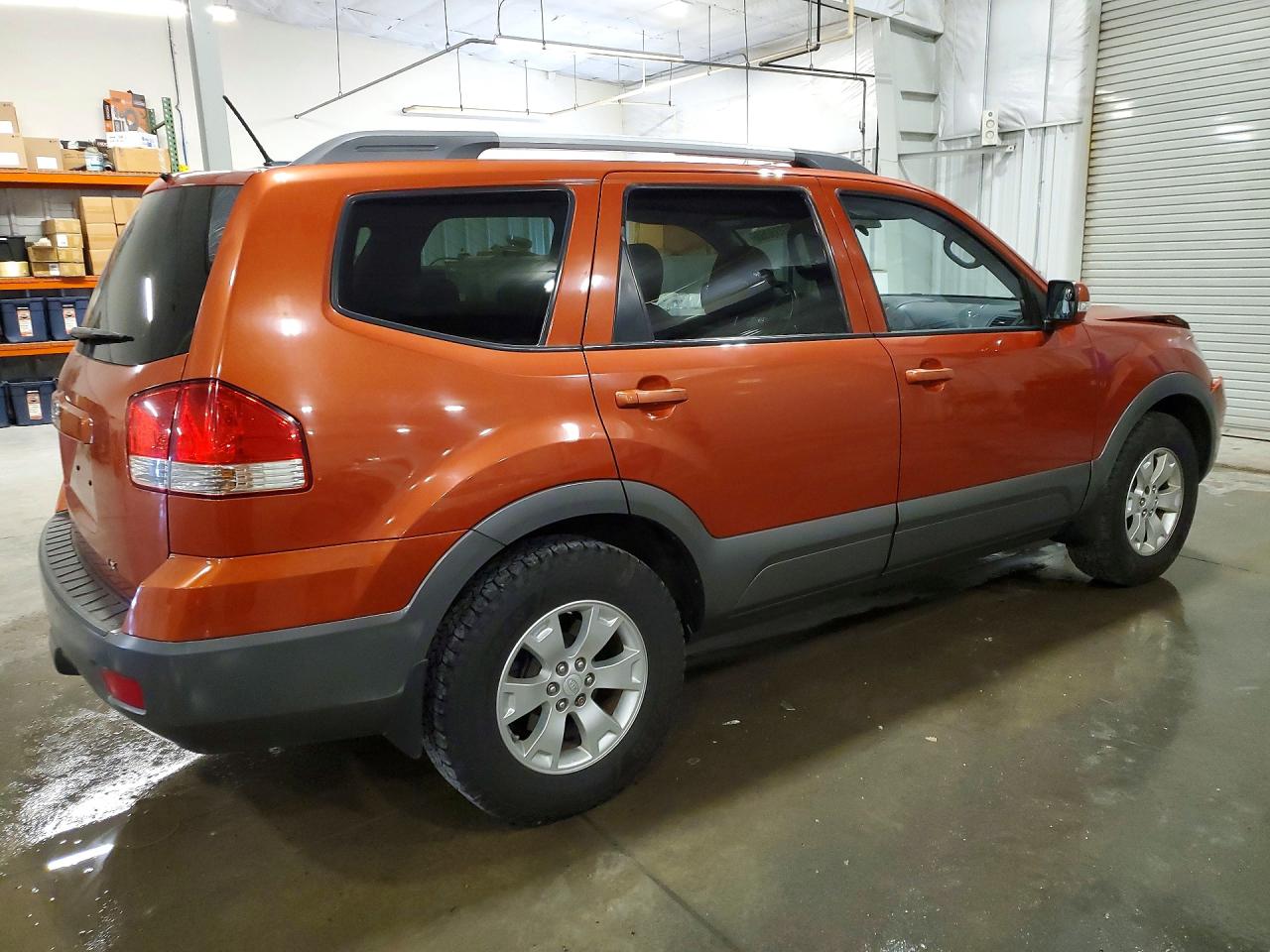 2009 Kia Borrego Lx Оранжевый vin: KNDJH741X95025433